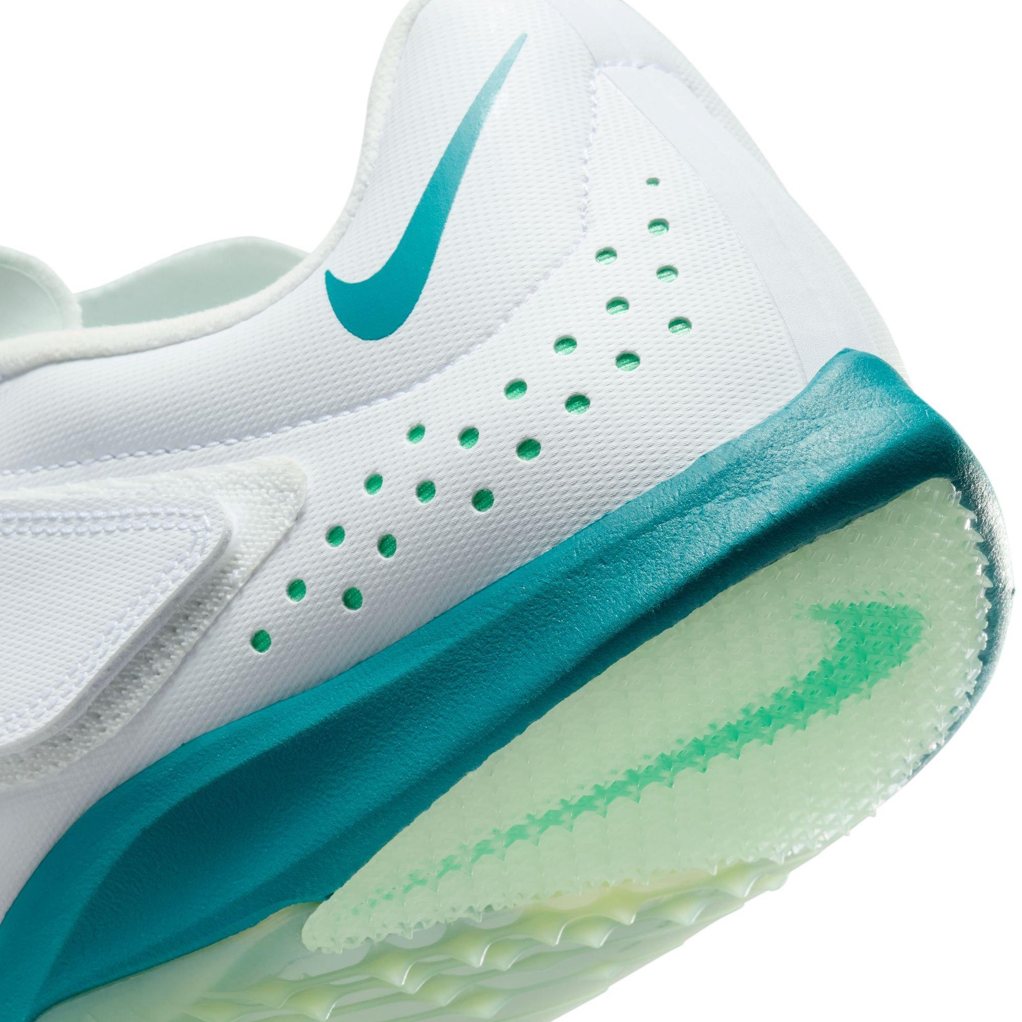 Nike Long Jump Elite "White/Bright Spruce/Barely Green" Unisex Track Spike - WHITE/GREEN Thumbnail View 11