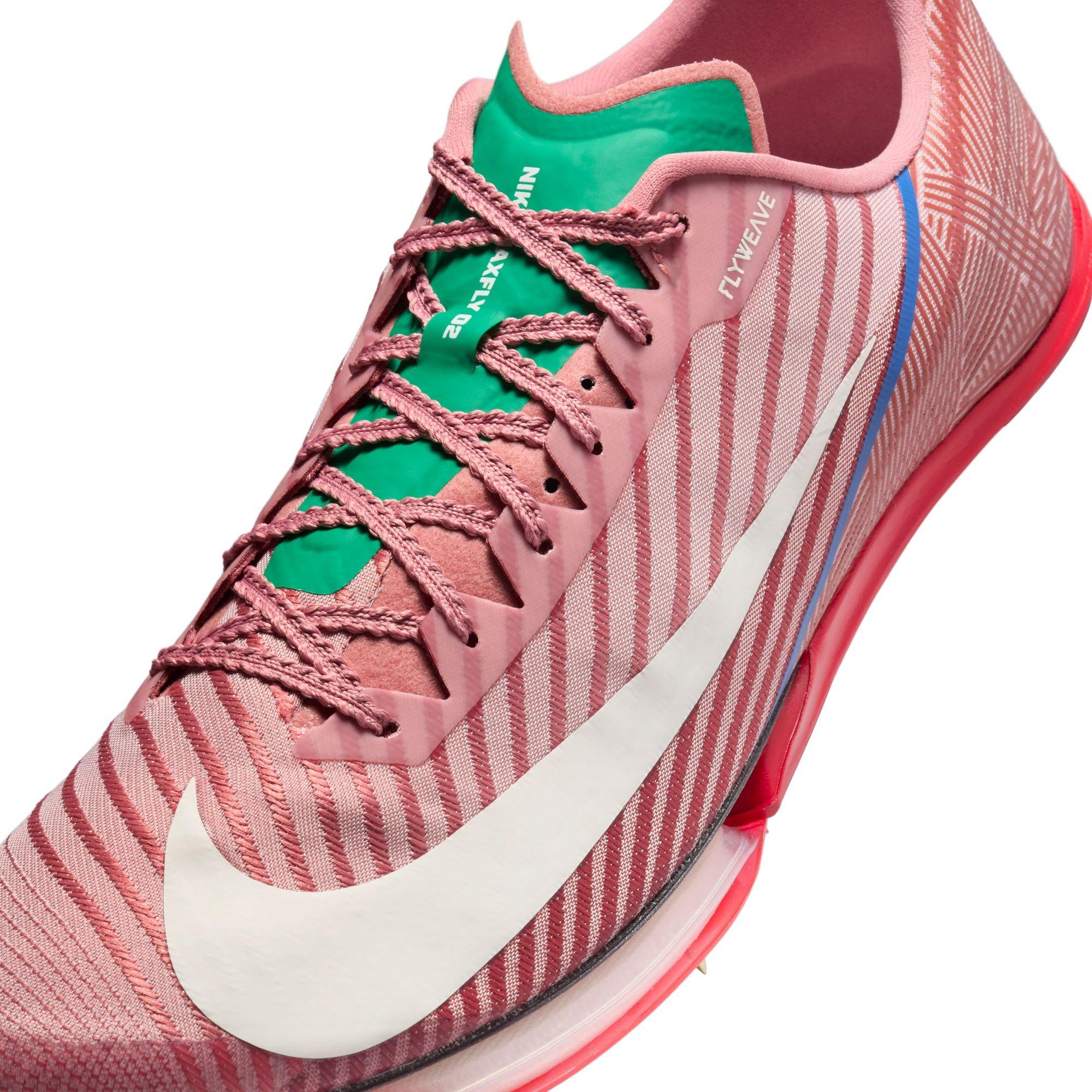 Nike Maxfly 2 Sprinting "Red Stardust/Pale Ivory/Red Sepia" Unisex Track Spike - CREAM/RED Thumbnail View 10