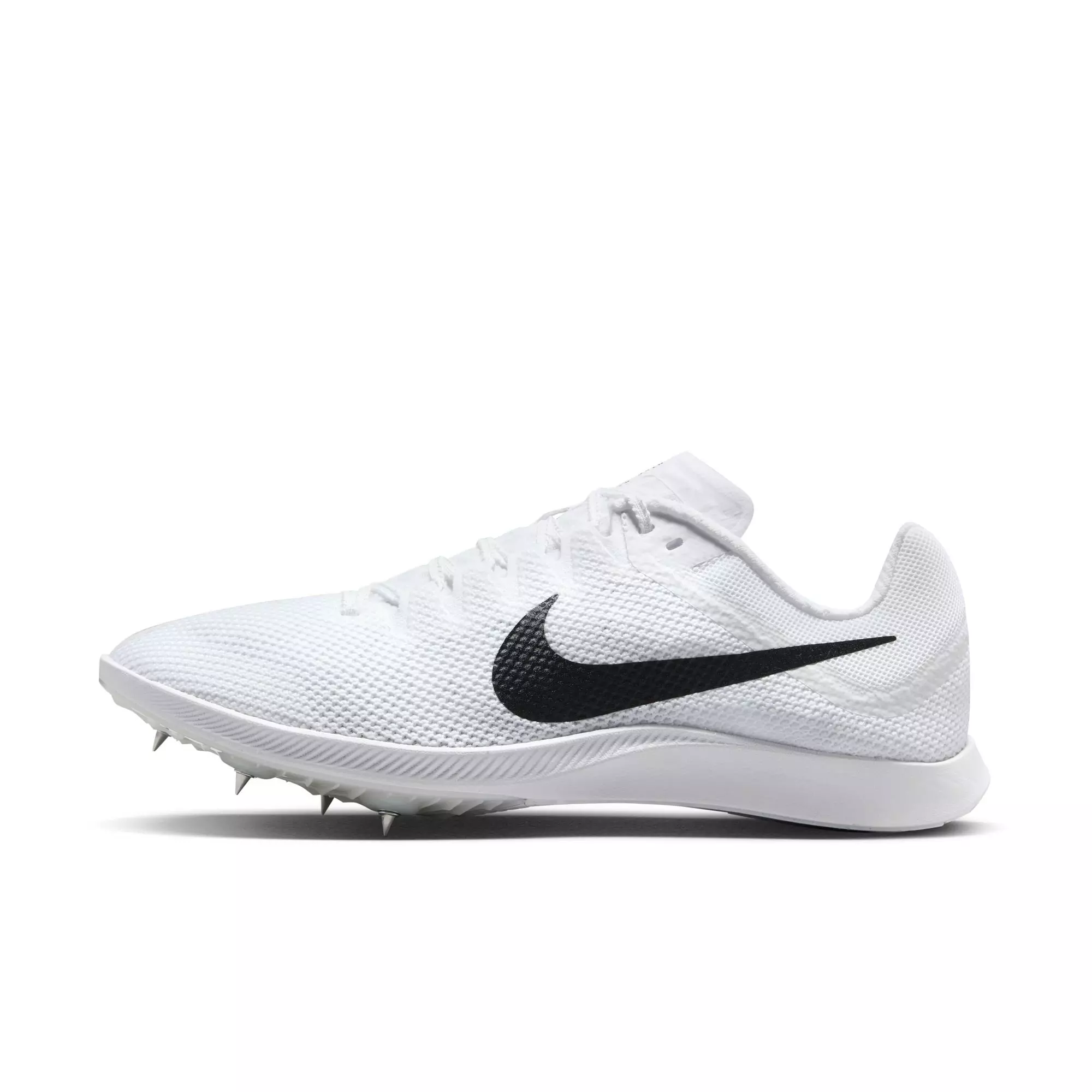 Nike Rival Distance "White/Black/Metallic Silver" Unisex Track Spike - WHITE/BLACK/SILVER