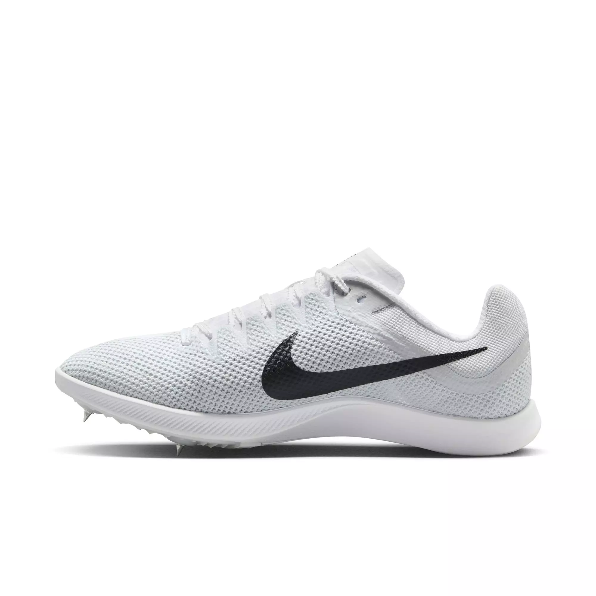 Nike Rival Distance "White/Black/Metallic Silver" Unisex Track Spike - WHITE/BLACK/SILVER