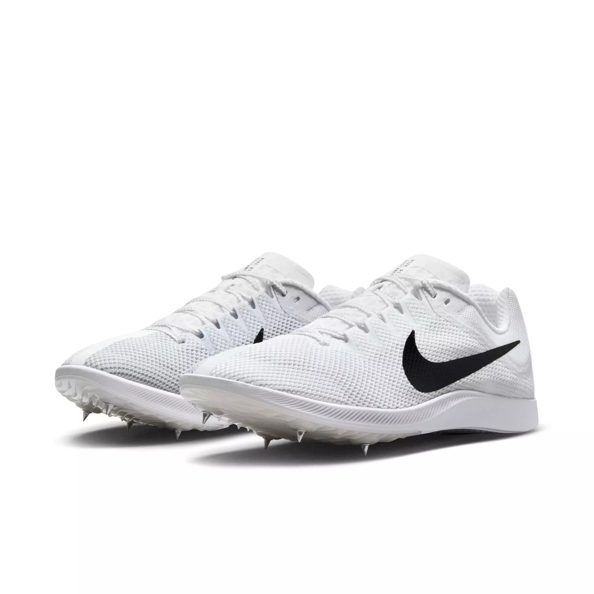 Nike Rival Distance "White/Black/Metallic Silver" Unisex Track Spike - WHITE/BLACK/SILVER