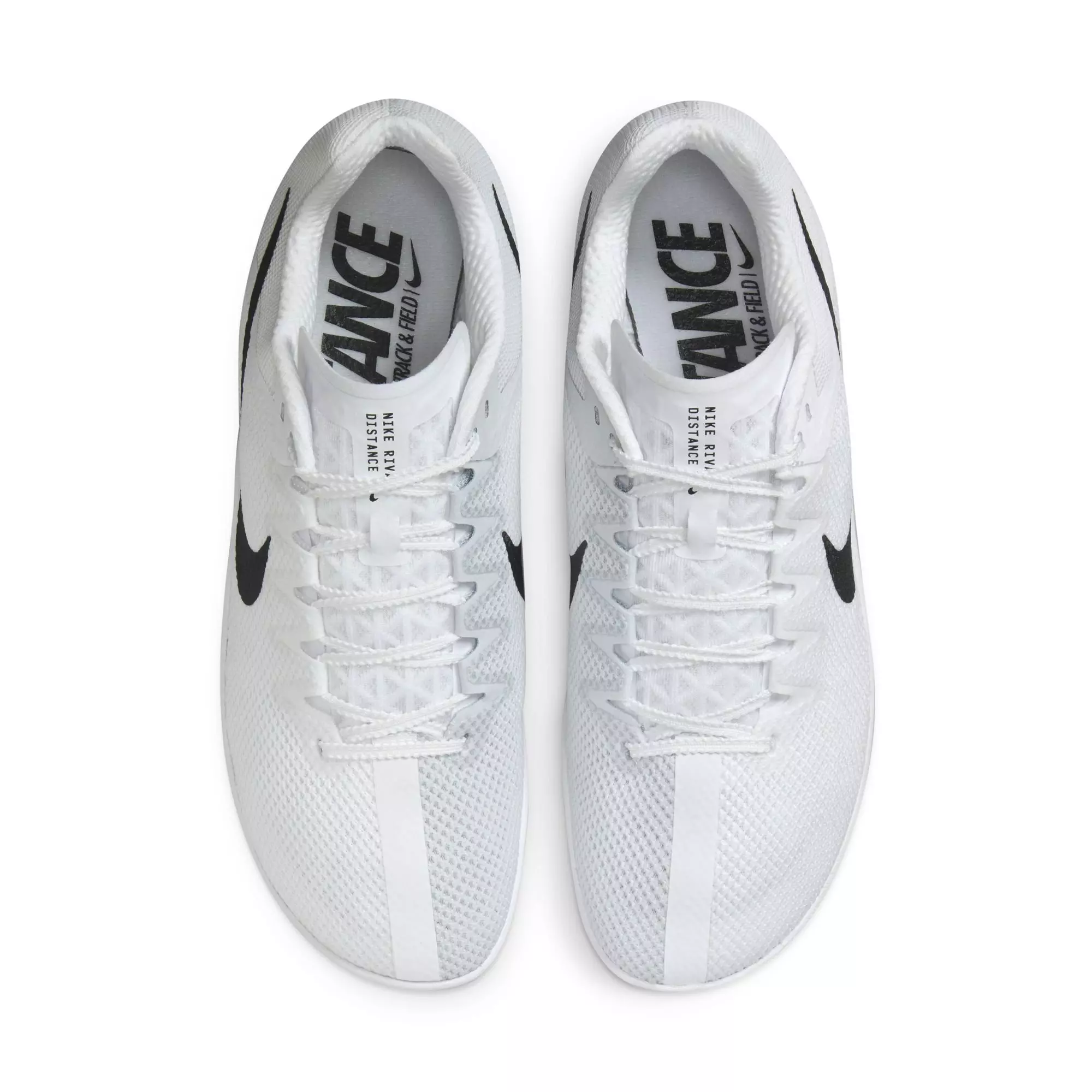 Nike Rival Distance "White/Black/Metallic Silver" Unisex Track Spike - WHITE/BLACK/SILVER