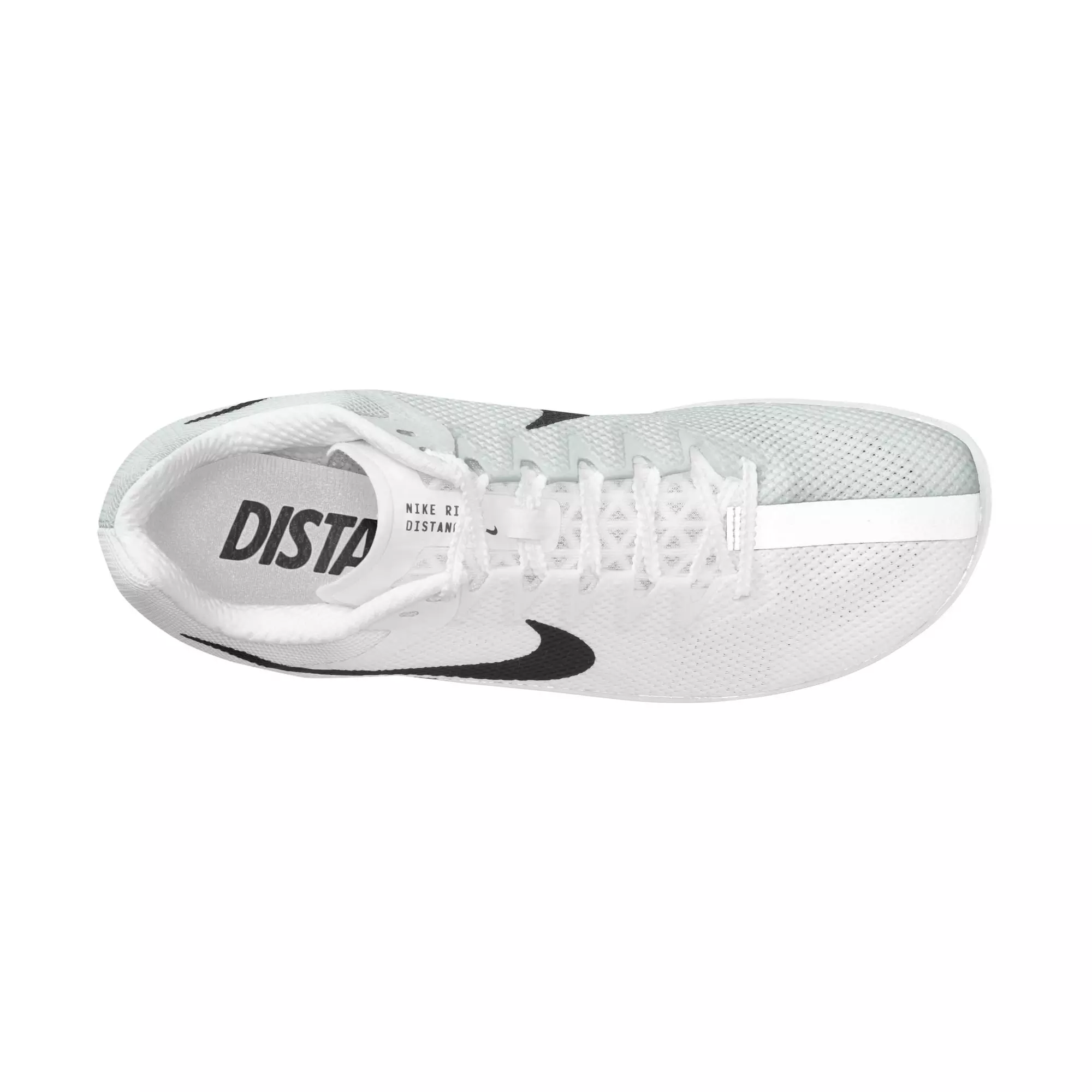 Nike Rival Distance "White/Black/Metallic Silver" Unisex Track Spike - WHITE/BLACK/SILVER