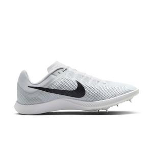 Nike Rival Distance "White/Black/Metallic Silver" Unisex Track Spike