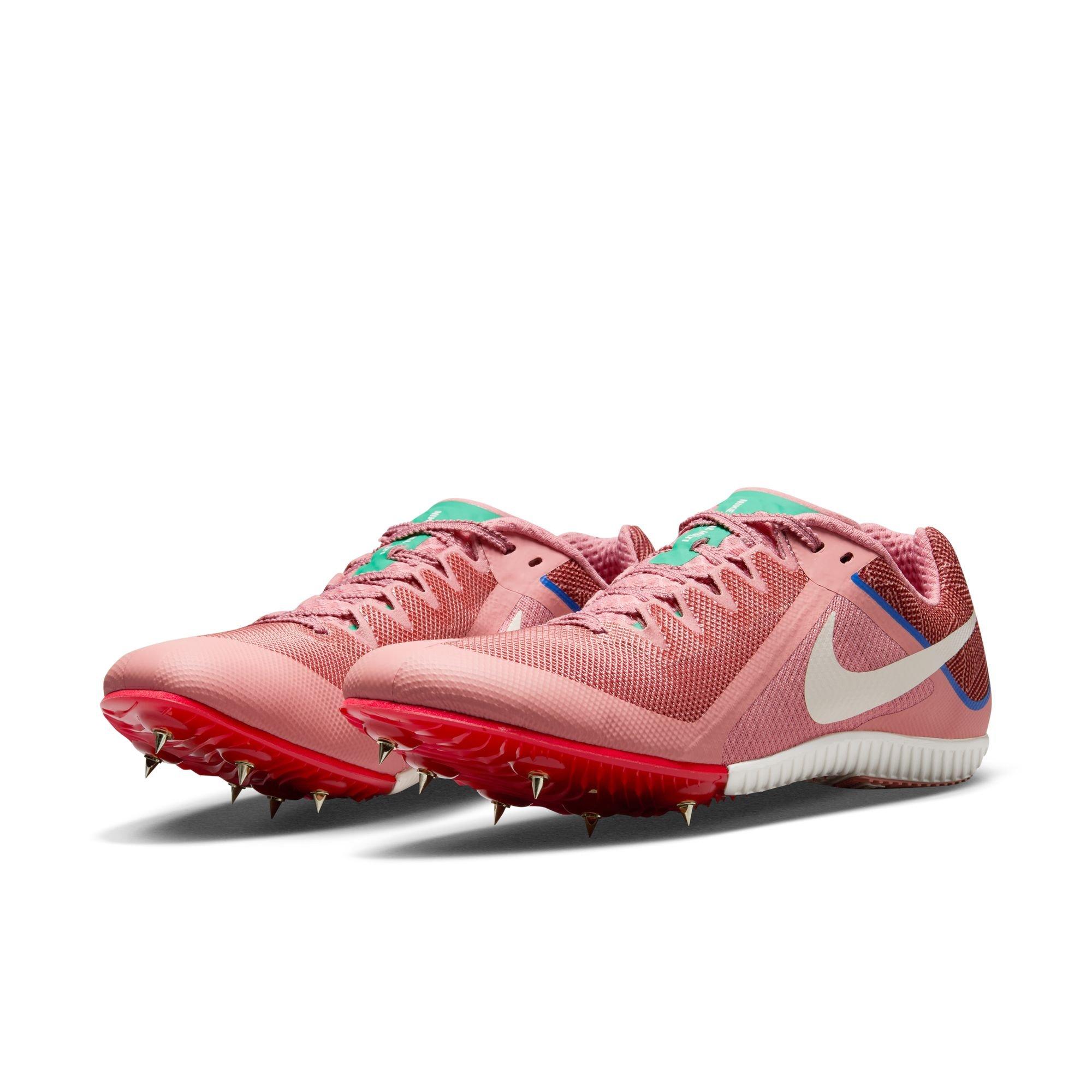 Nike Zoom Rival Multi-Event ALL "Red Stardust/Pale Ivory/Malachite" Unisex Track Spike - CREAM/RED Thumbnail View 5