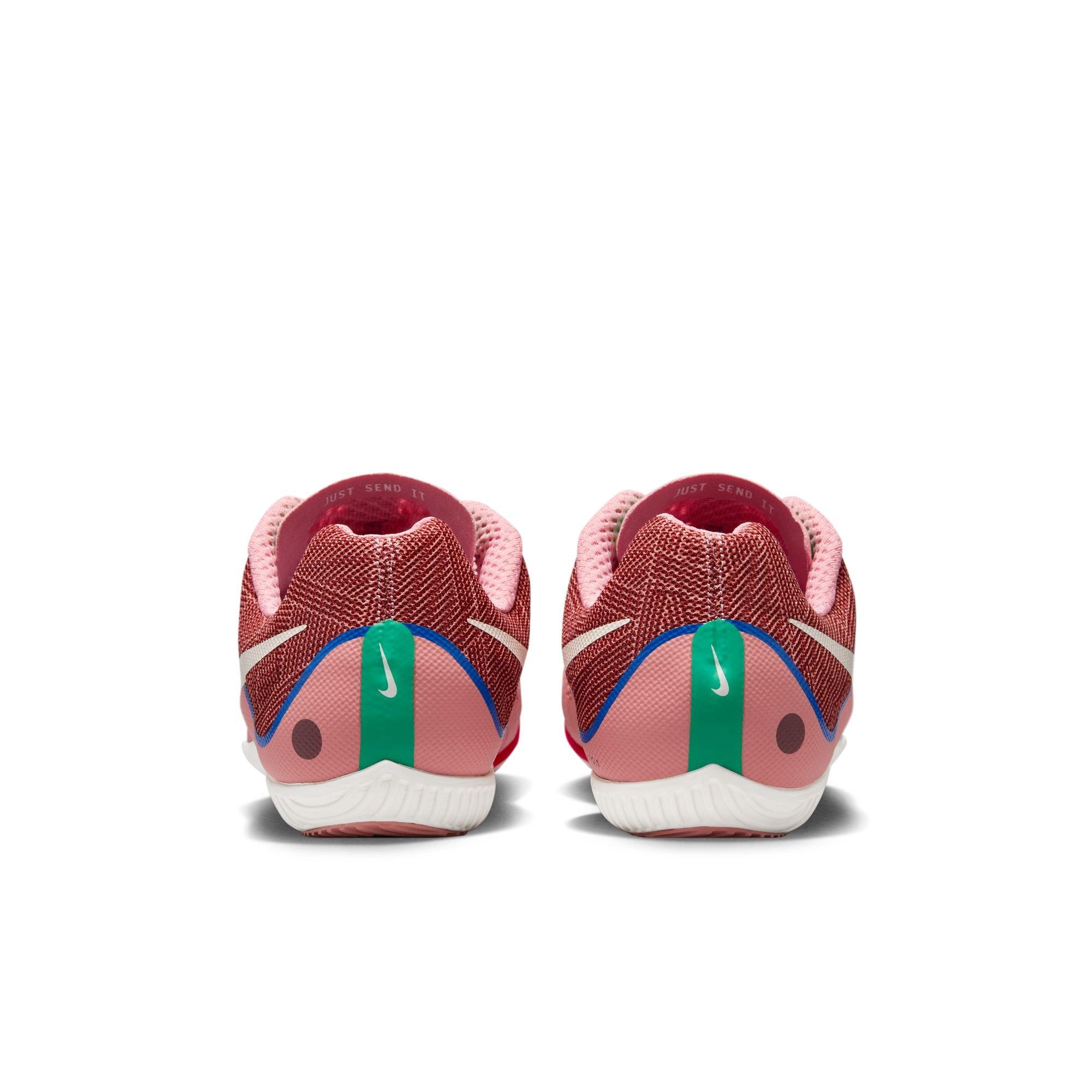Nike Zoom Rival Multi-Event ALL "Red Stardust/Pale Ivory/Malachite" Unisex Track Spike - CREAM/RED Thumbnail View 7