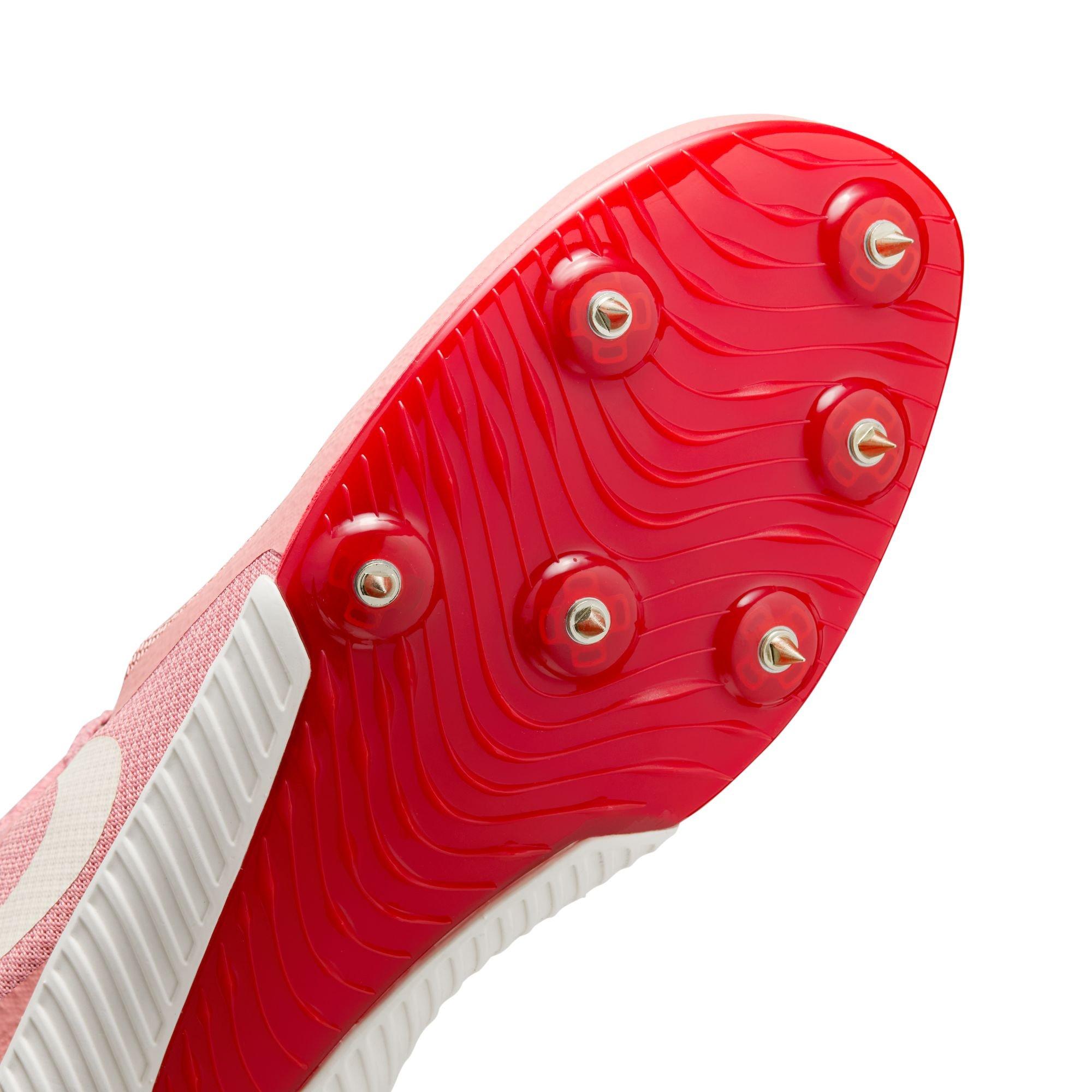 Nike Zoom Rival Multi-Event ALL "Red Stardust/Pale Ivory/Malachite" Unisex Track Spike - CREAM/RED Thumbnail View 9