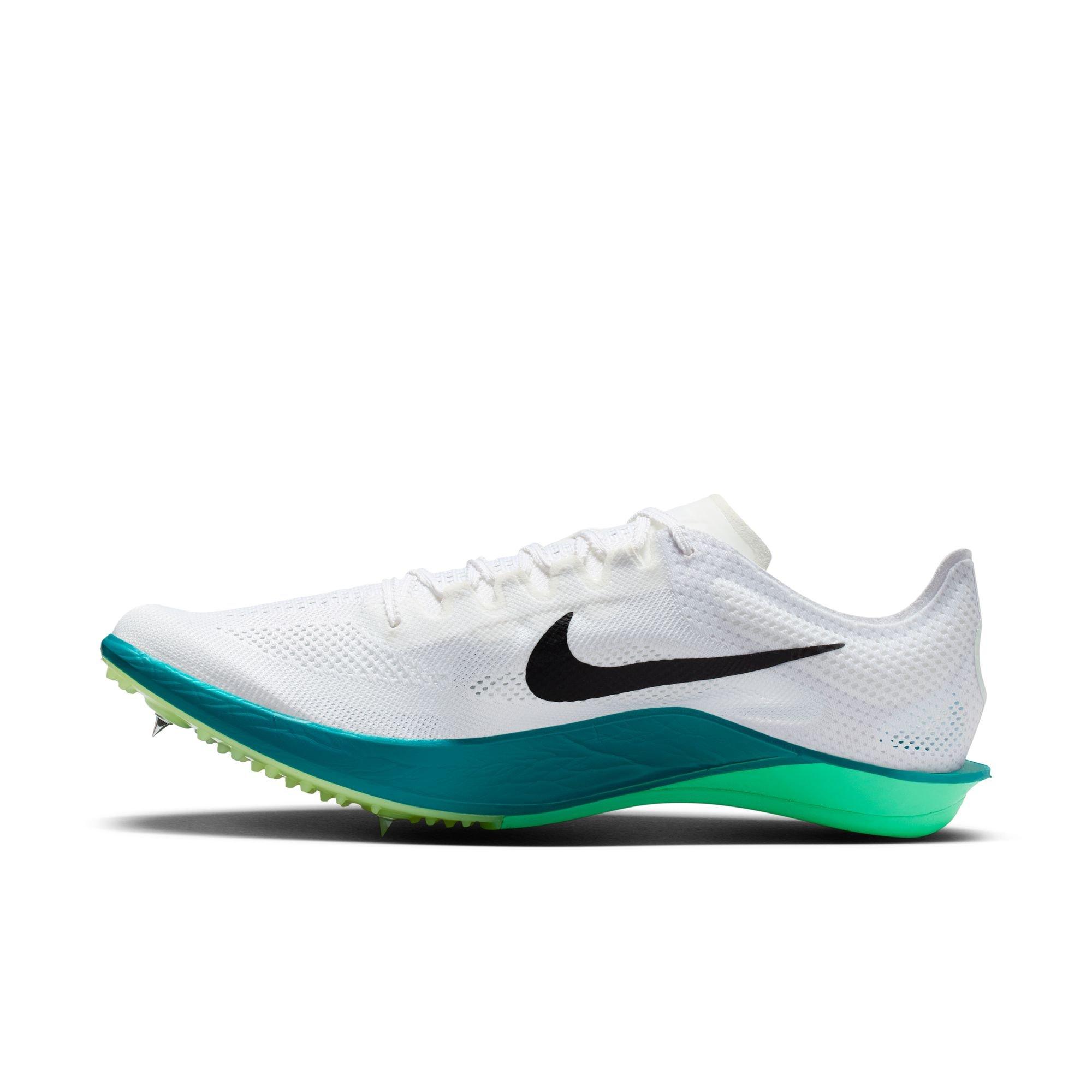 Nike Dragonfly 2 Distance "White/Black/Bright Spruce/Electric Algae" Unisex Track Spike - WHITE/GREEN Thumbnail View 4