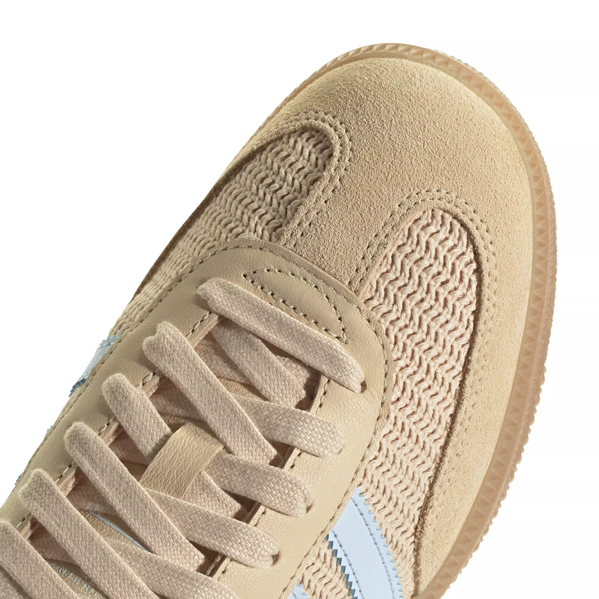 adidas Originals Samba OG "Sand Strata/Sky Tint" Women's Shoe - TAN