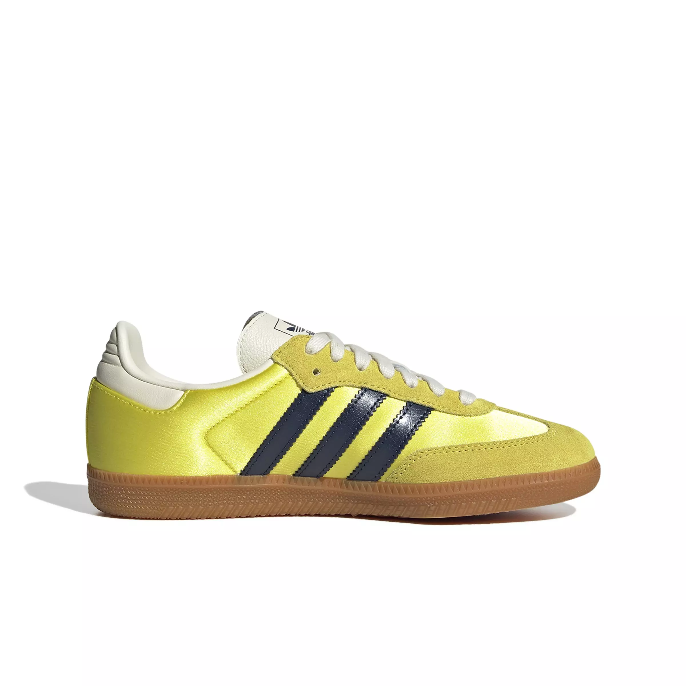 adidas Originals Samba OG "Shock Yellow/Night Indigo/Cream White" Women's Shoe - YELLOW/BLUE