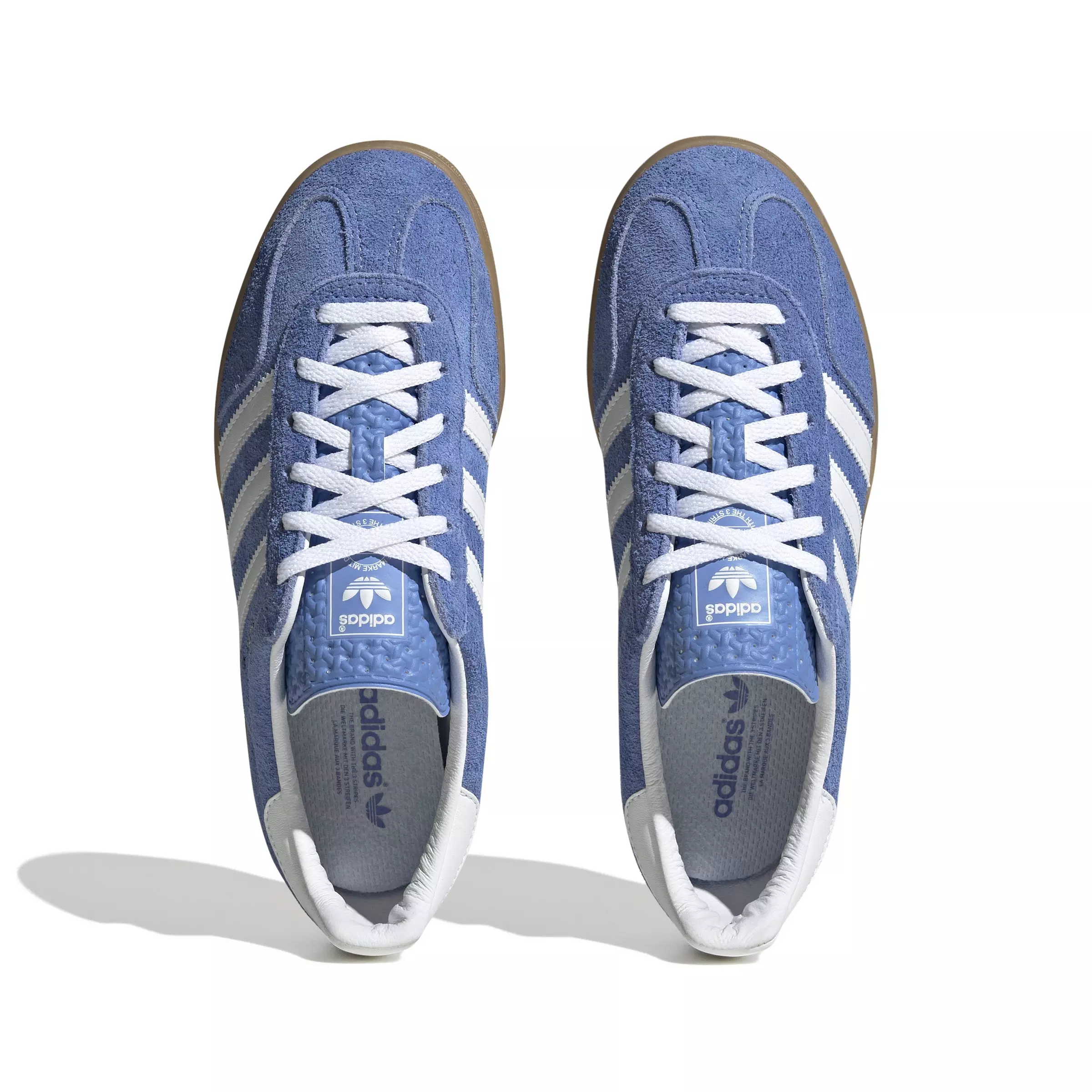 adidas Originals Gazelle "Blue Fusion/Ftwr White/Gold Metallic" Women's Shoe - BLUE/WHITE/GOLD