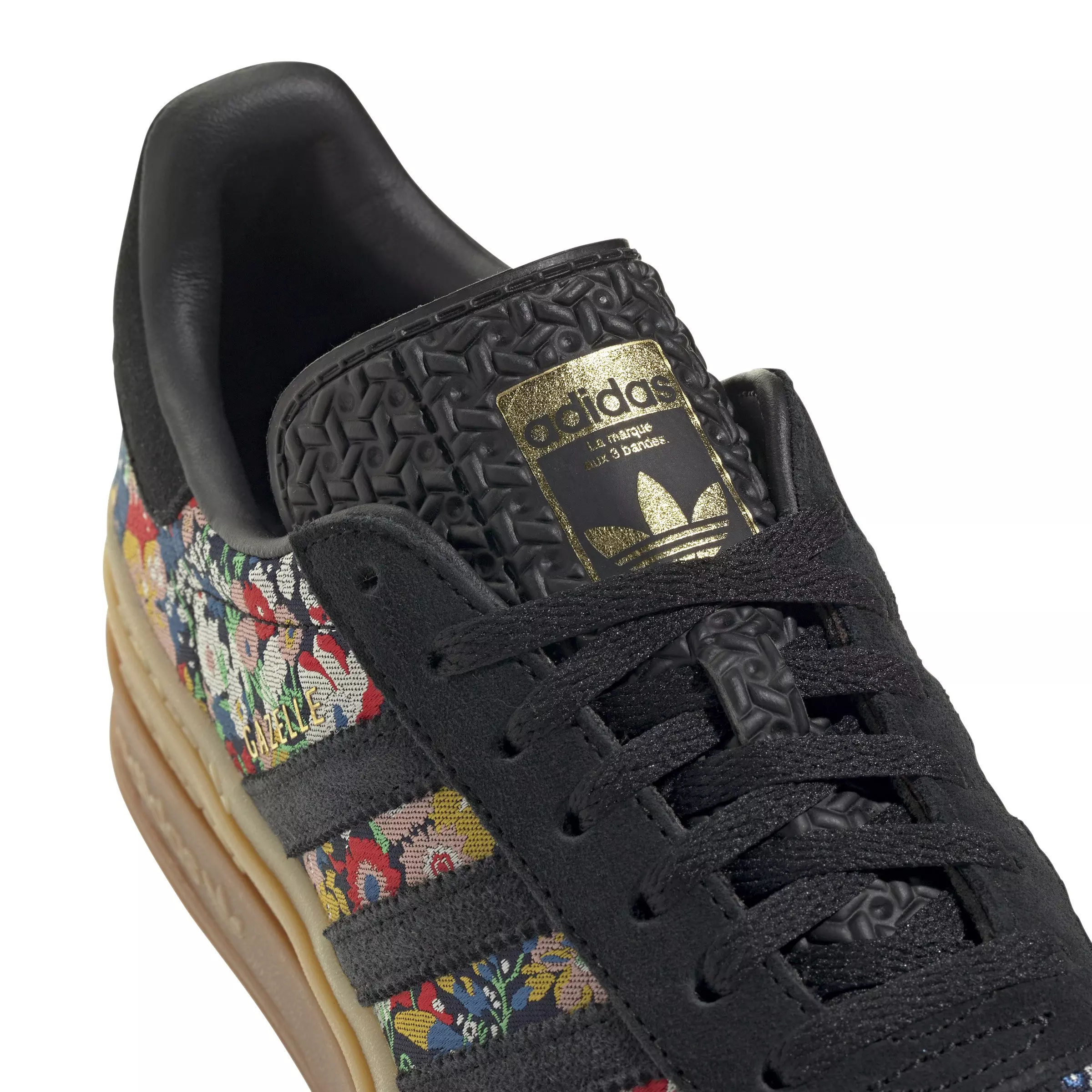 adidas Originals Gazelle Bold "Liberty London" Women's Shoe - BLACK/MULTI