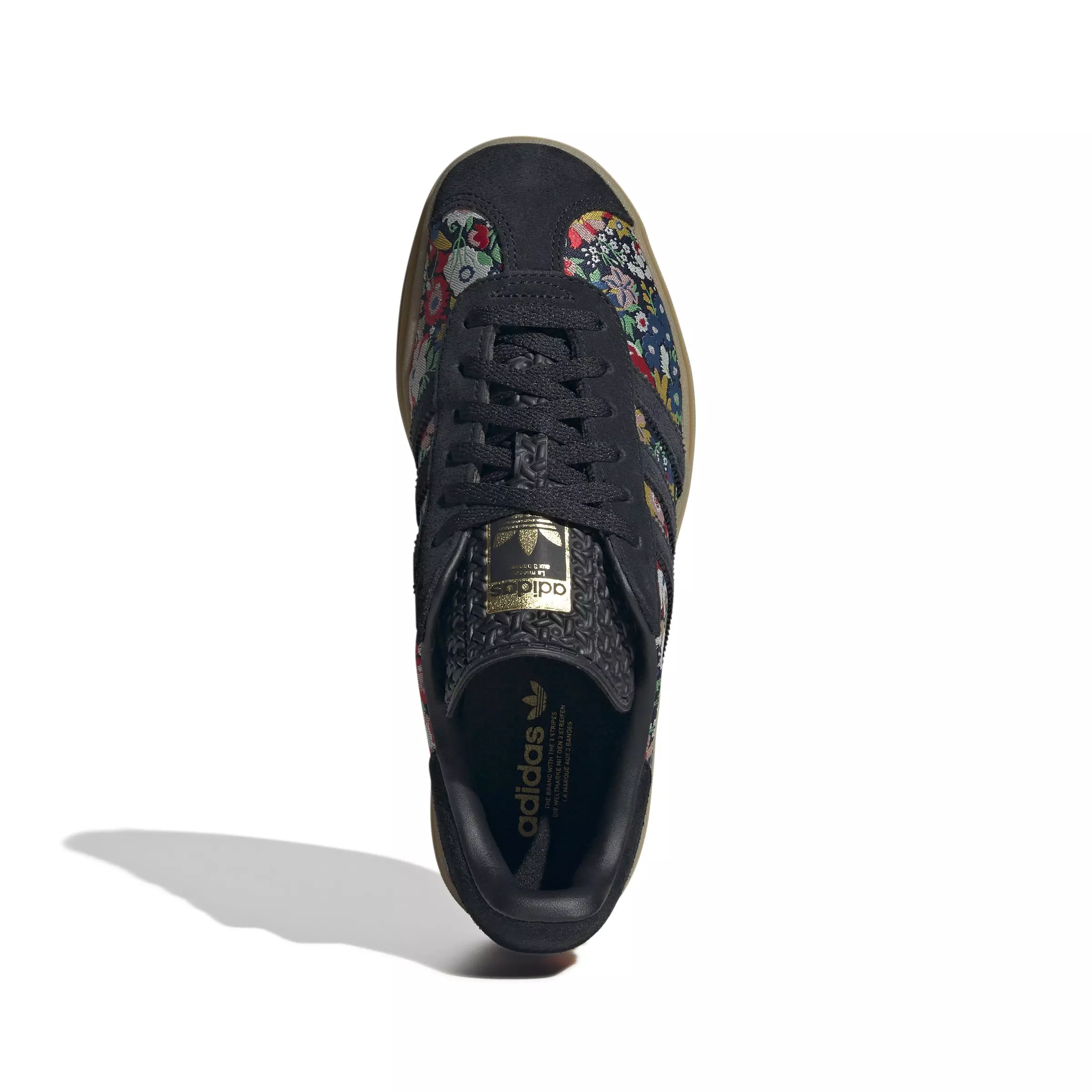 adidas Originals Gazelle Bold "Liberty London" Women's Shoe - BLACK/MULTI