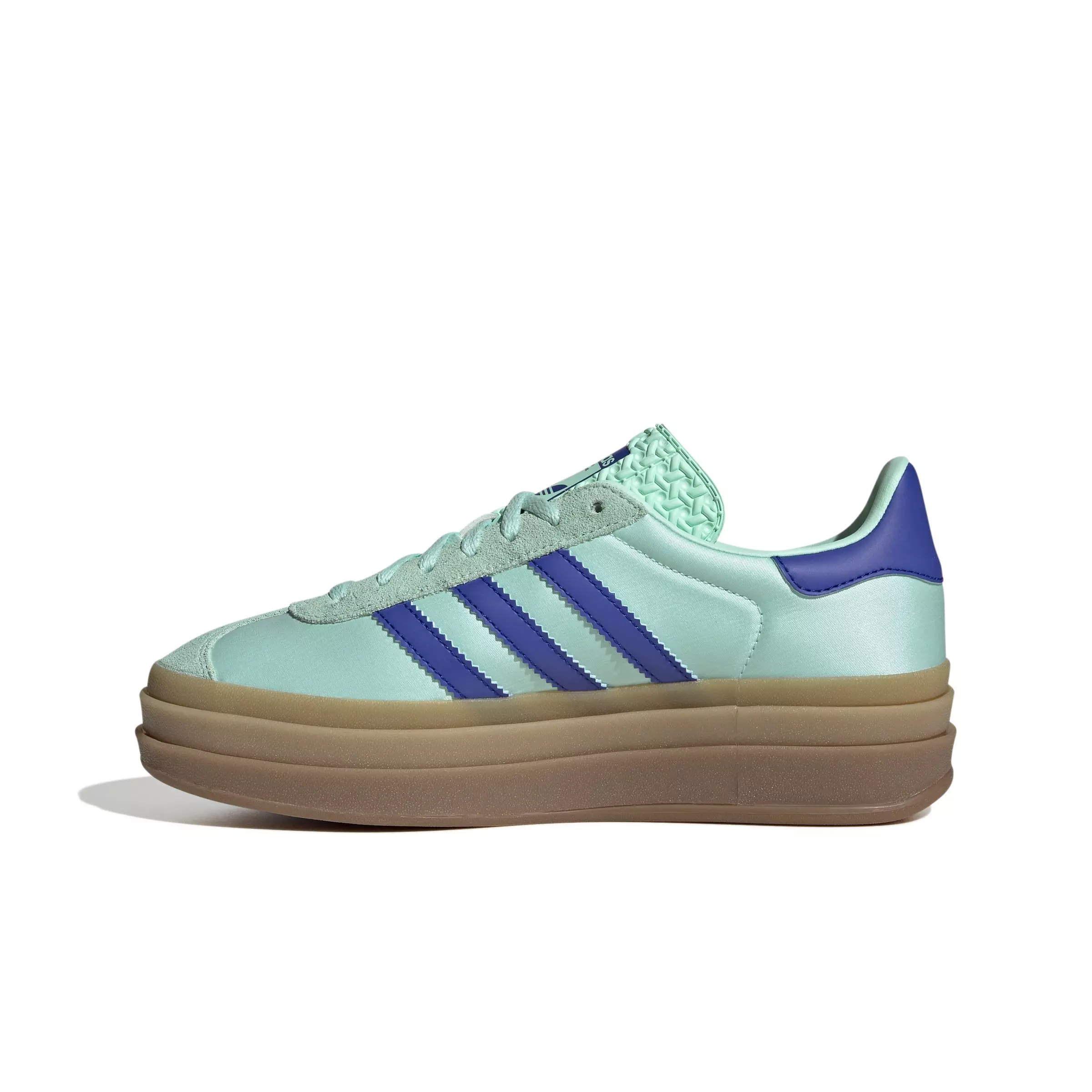 adidas Originals Gazelle Bold "Clear Mint/Lucid Blue/Gold Metallic" Women's Shoe - MINT