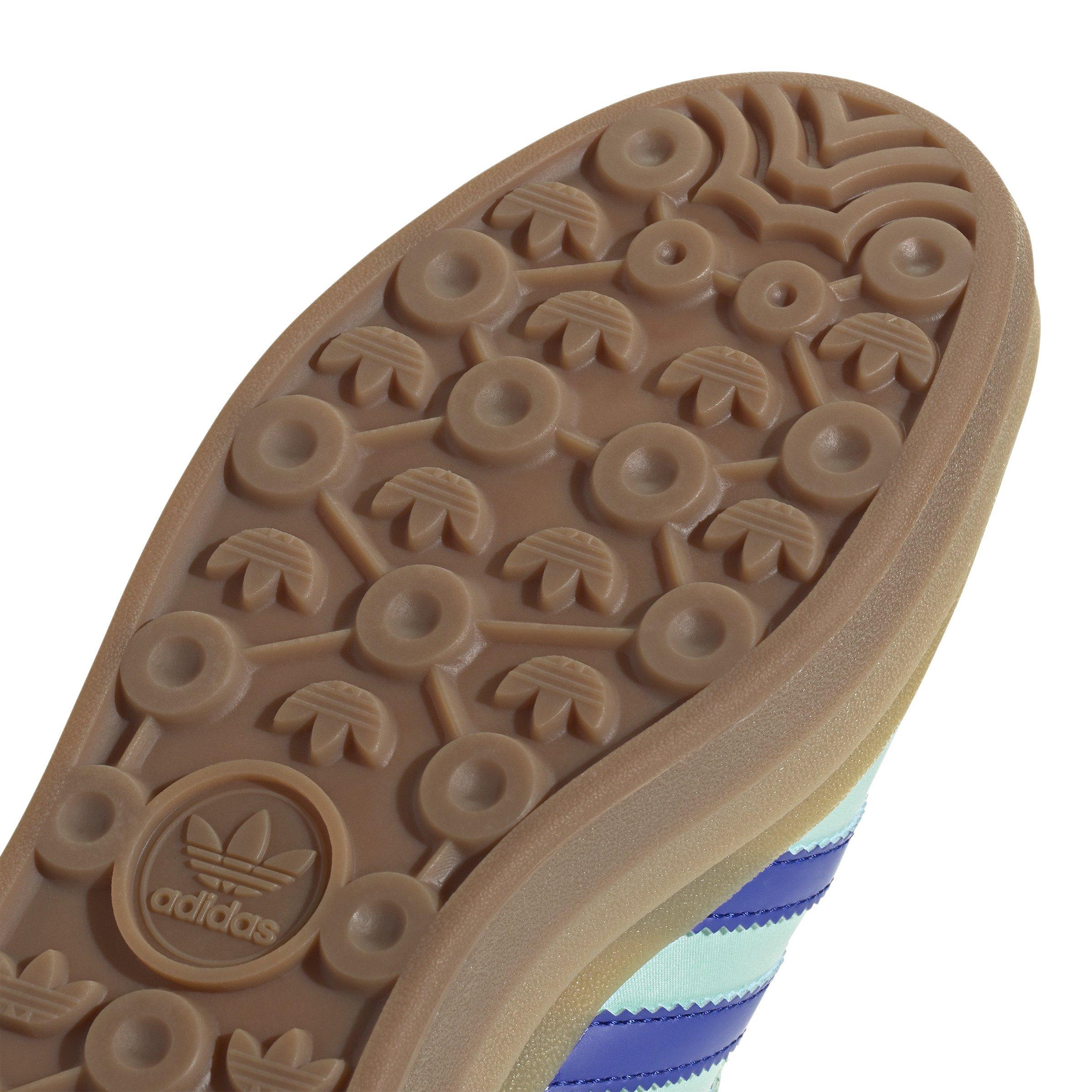 adidas Originals Gazelle Bold "Clear Mint/Lucid Blue/Gold Metallic" Women's Shoe - MINT Thumbnail View 3