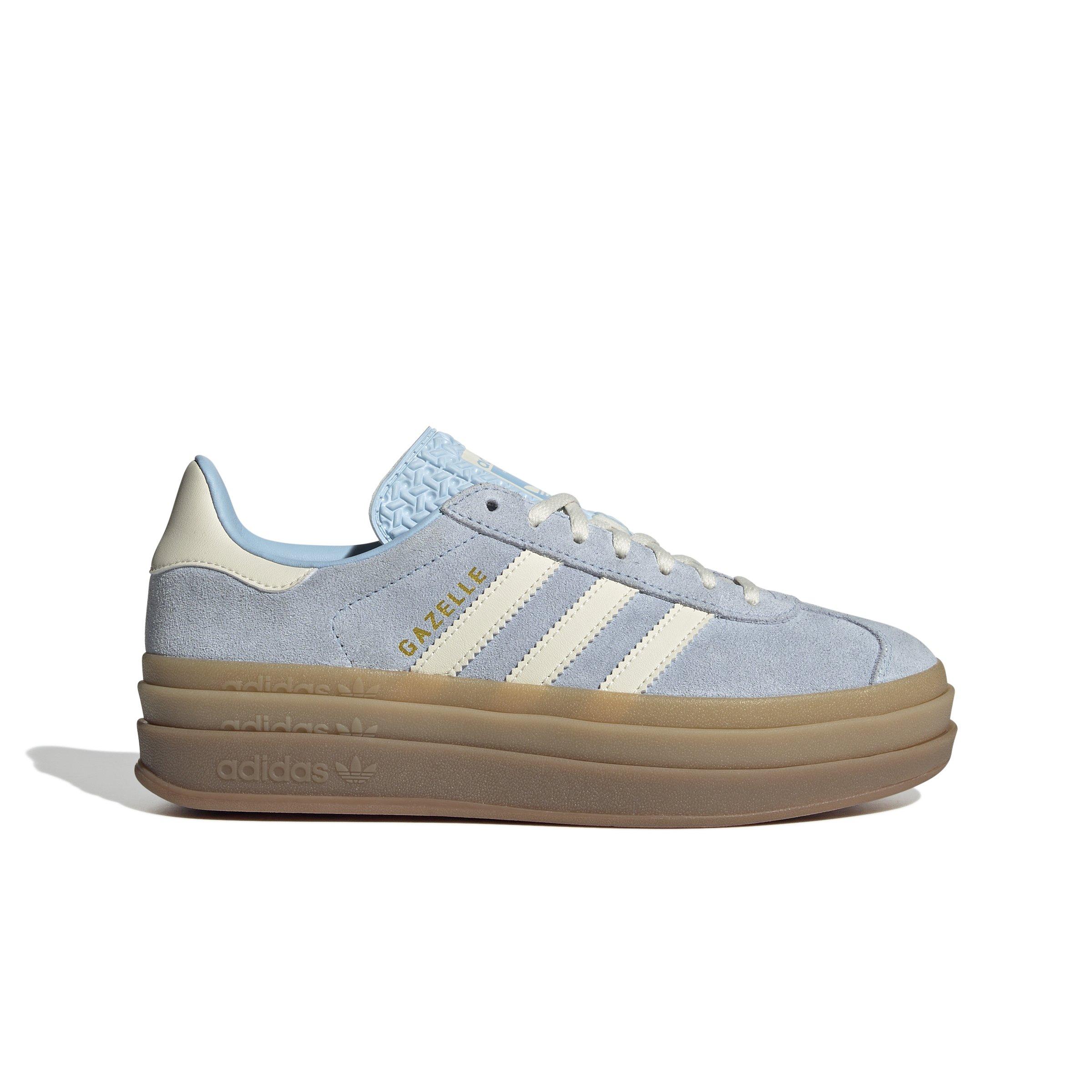adidas Originals Gazelle Bold "Clear Sky/Cream White/Gold Metallic" Women's Shoe