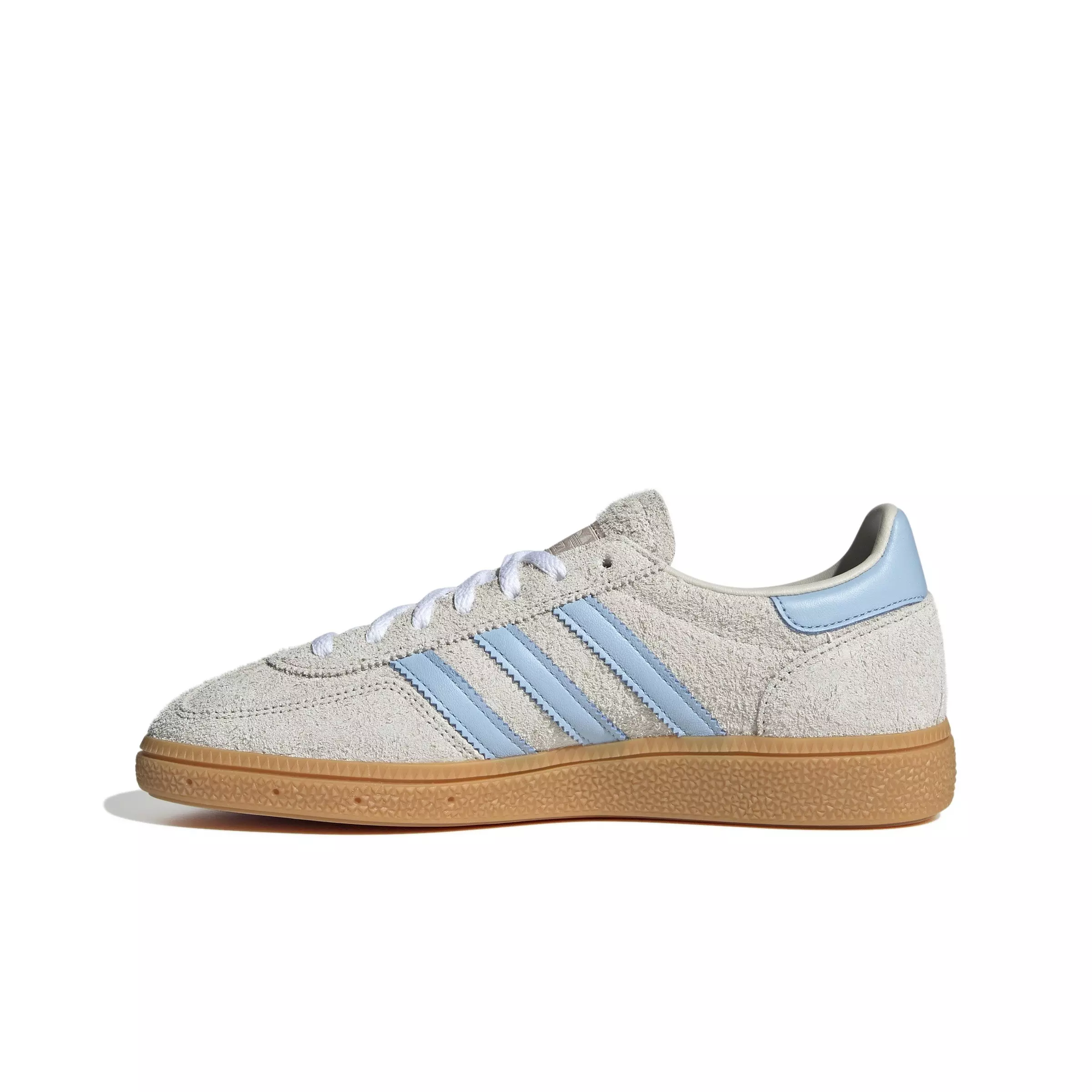 adidas Originals Handball Spezial "Alumina/Clear Sky/Gum" Women's Shoe - OFF-WHITE/BLUE