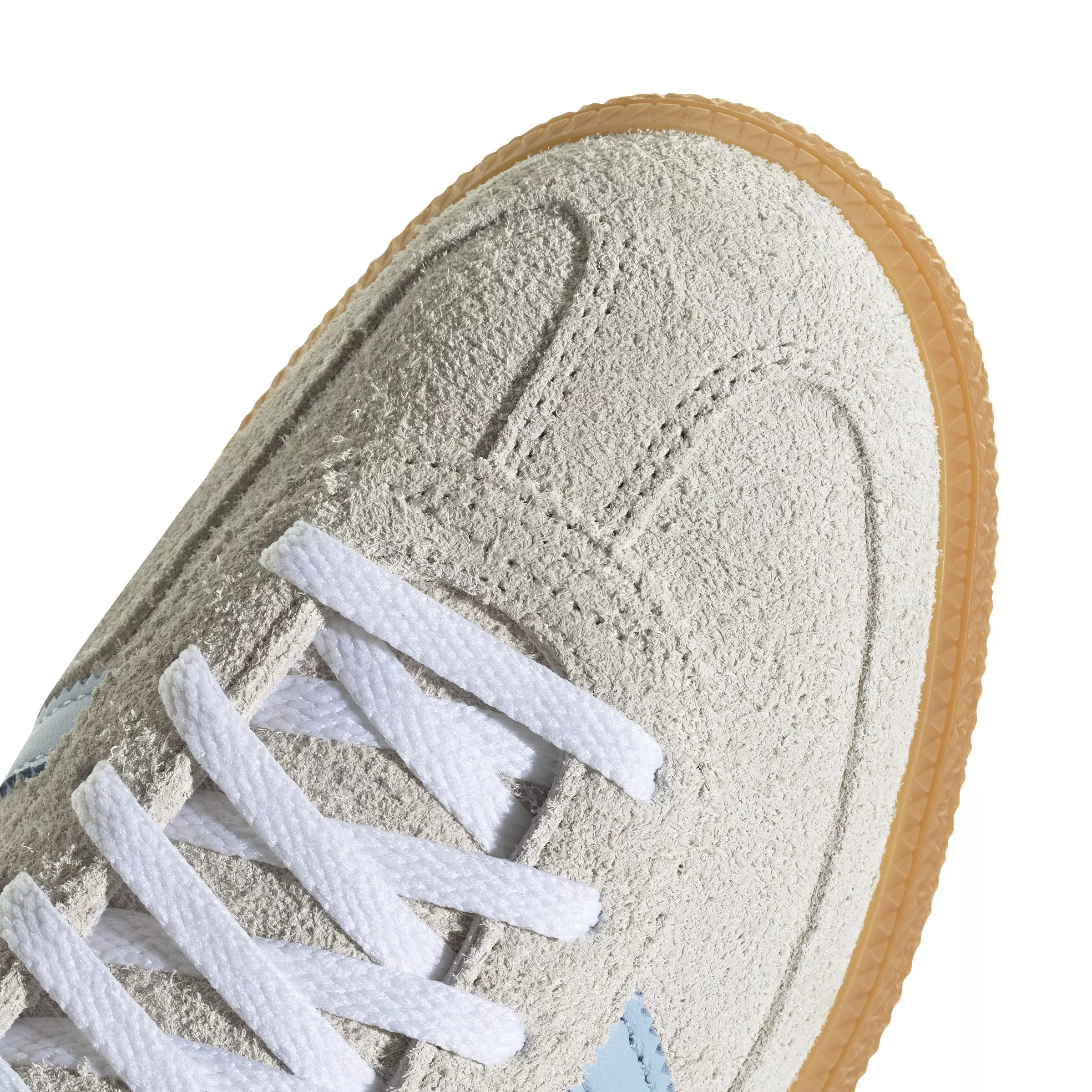 adidas Originals Handball Spezial "Alumina/Clear Sky/Gum" Women's Shoe - OFF-WHITE/BLUE