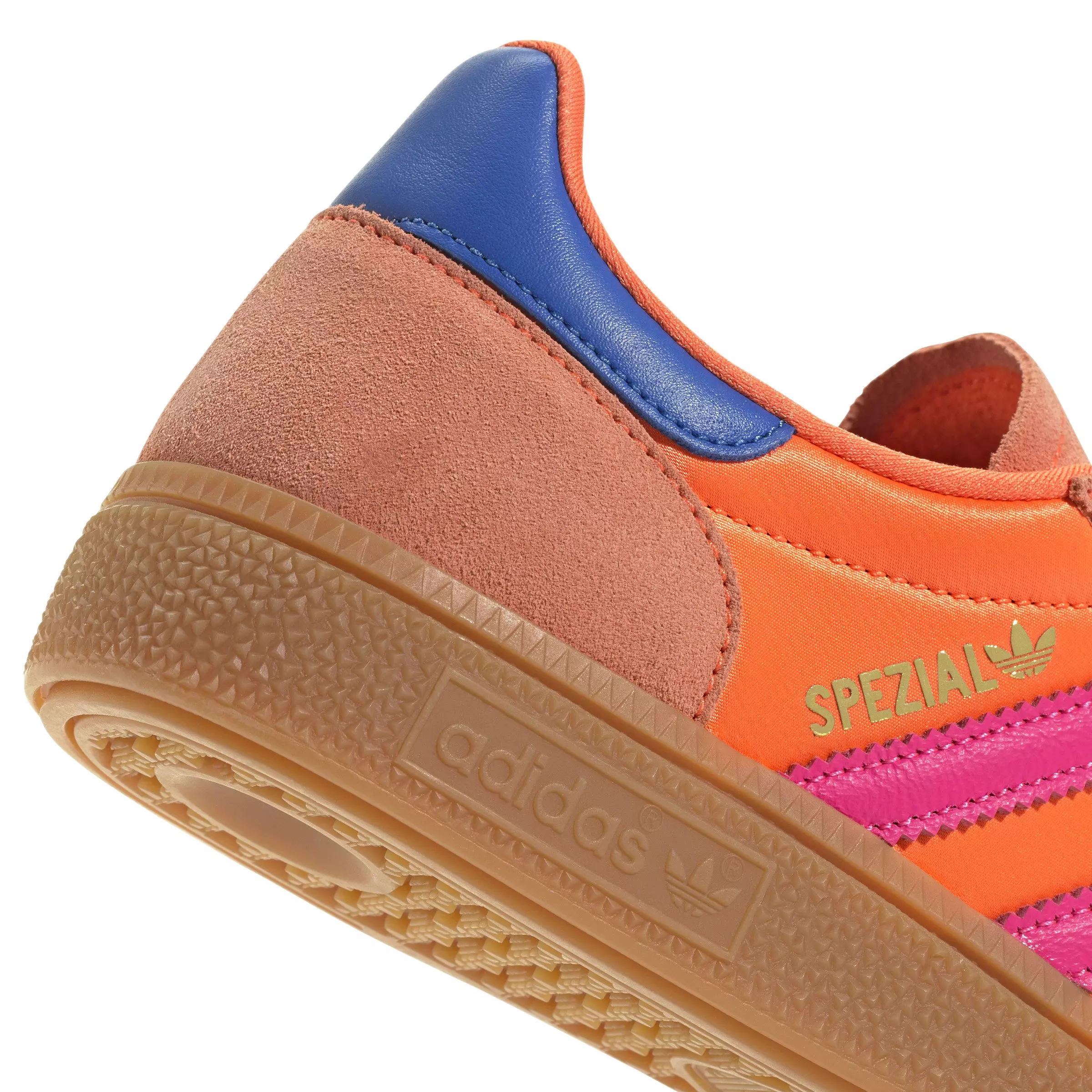 adidas Originals Handball Spezial "Solar Orange/Lucid Pink" Women's Shoe - ORANGE