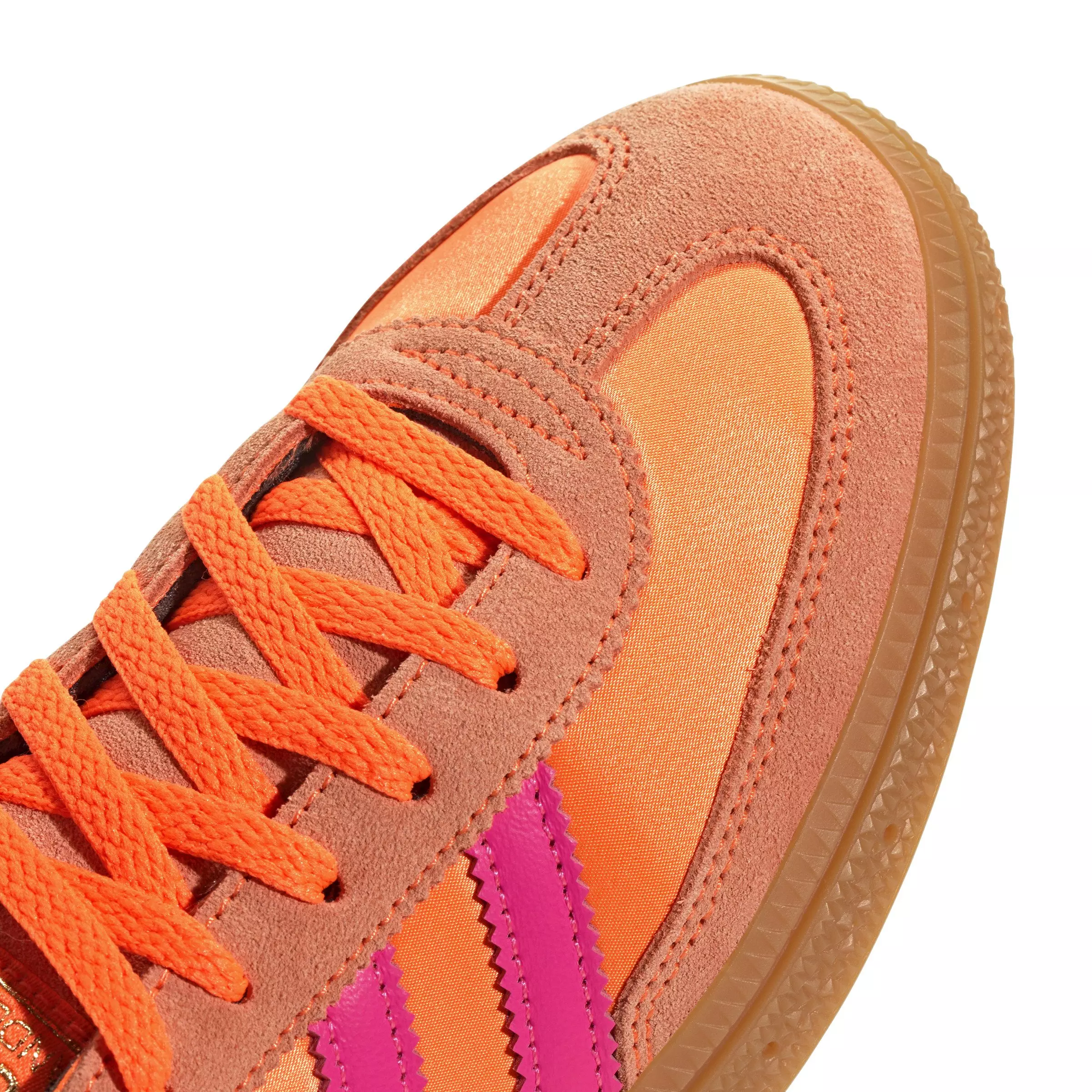 adidas Originals Handball Spezial "Solar Orange/Lucid Pink" Women's Shoe - ORANGE