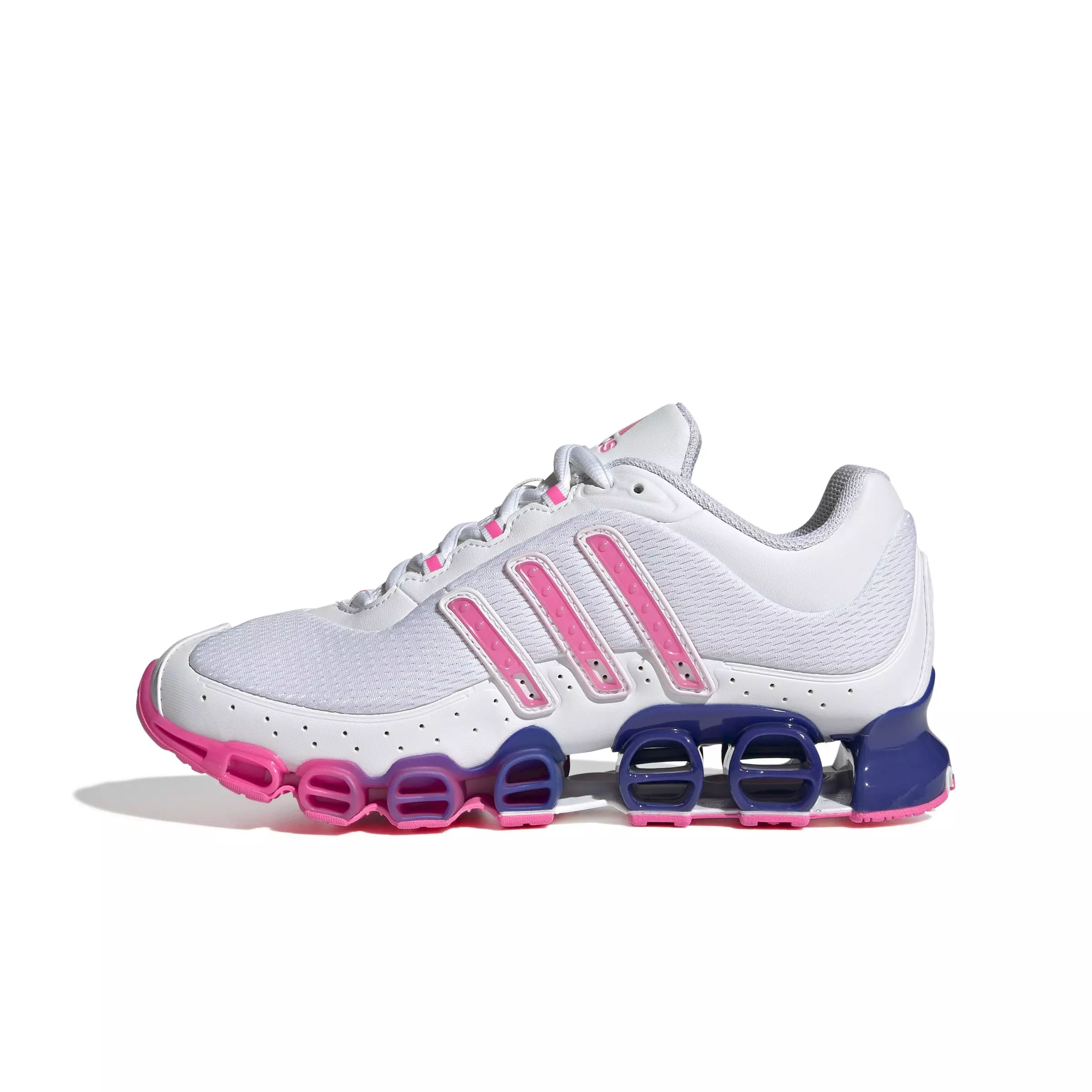 adidas Megaride "Ftwr White/Lucid Pink/Lucid Blue" Women's Shoe - WHITE/PINK/BLUE