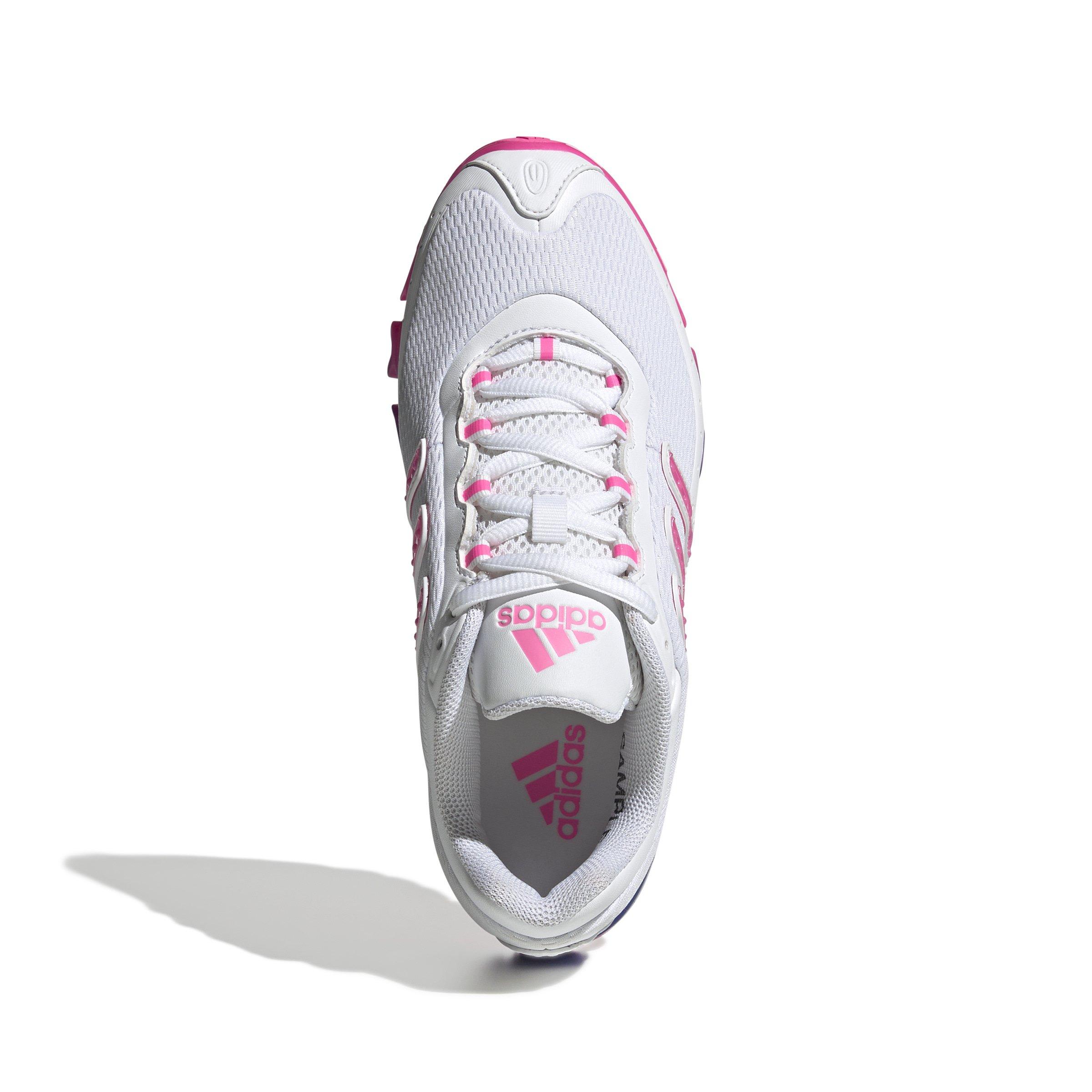 adidas Megaride "Ftwr White/Lucid Pink/Lucid Blue" Women's Shoe - WHITE/PINK/BLUE Thumbnail View 3