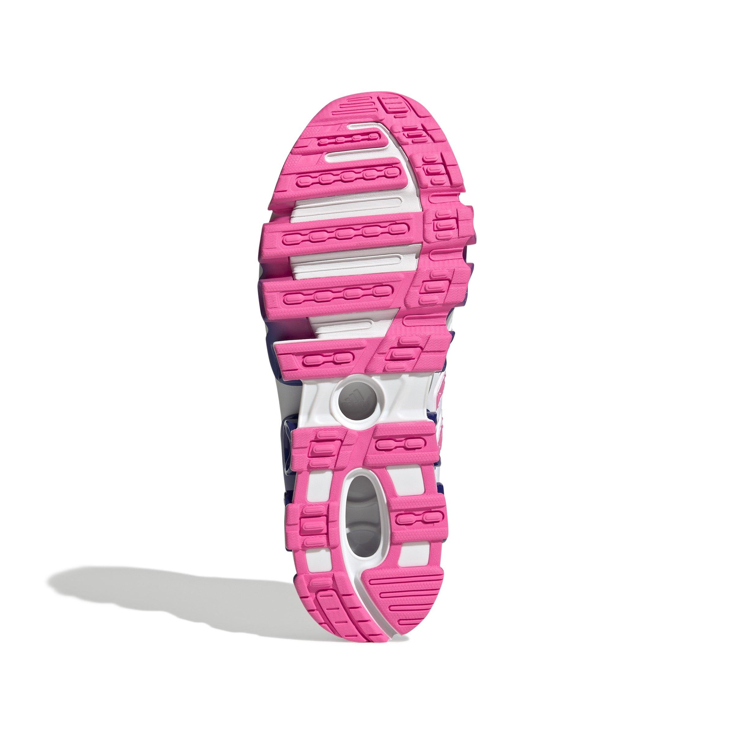 adidas Megaride "Ftwr White/Lucid Pink/Lucid Blue" Women's Shoe - WHITE/PINK/BLUE Thumbnail View 4