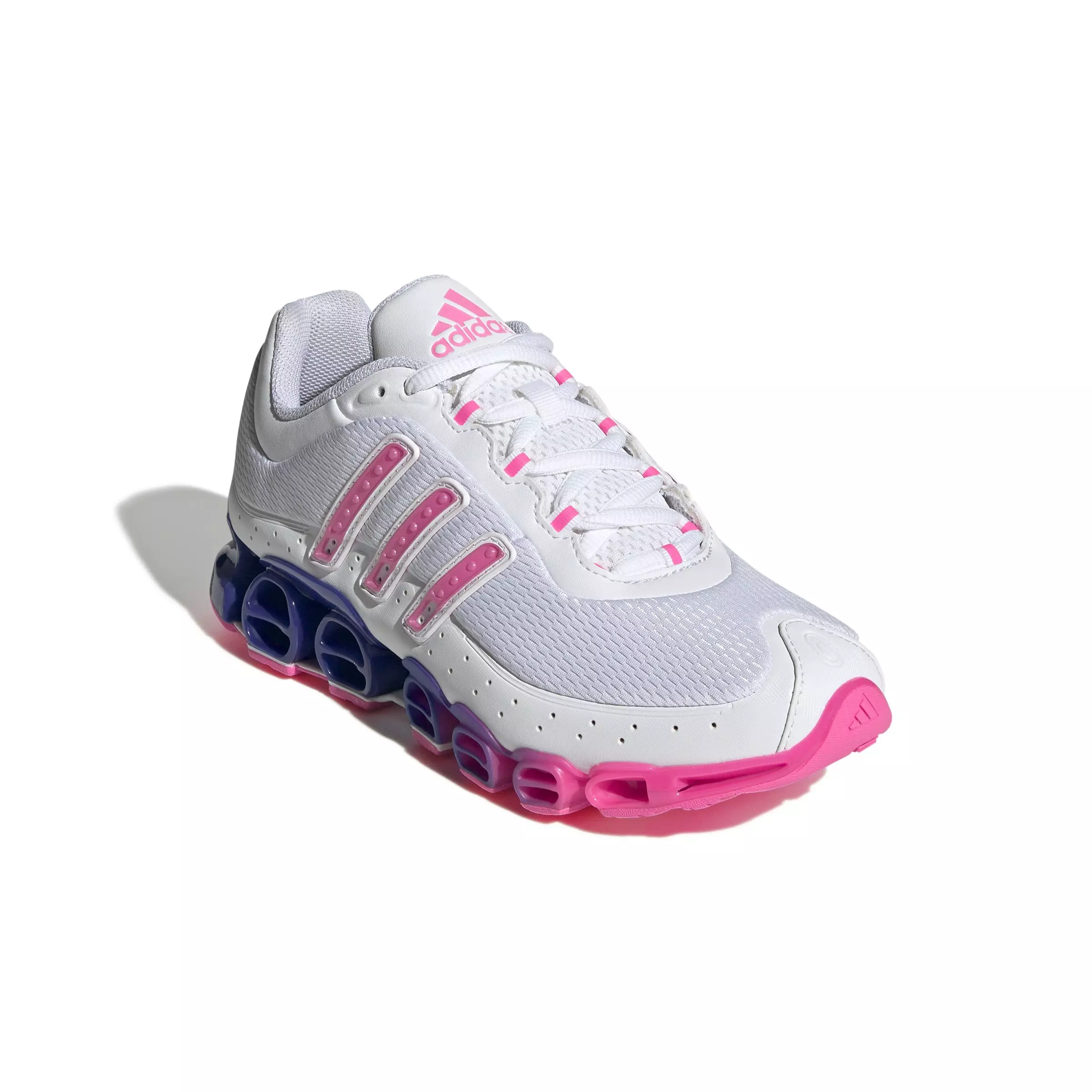 adidas Megaride "Ftwr White/Lucid Pink/Lucid Blue" Women's Shoe - WHITE/PINK/BLUE