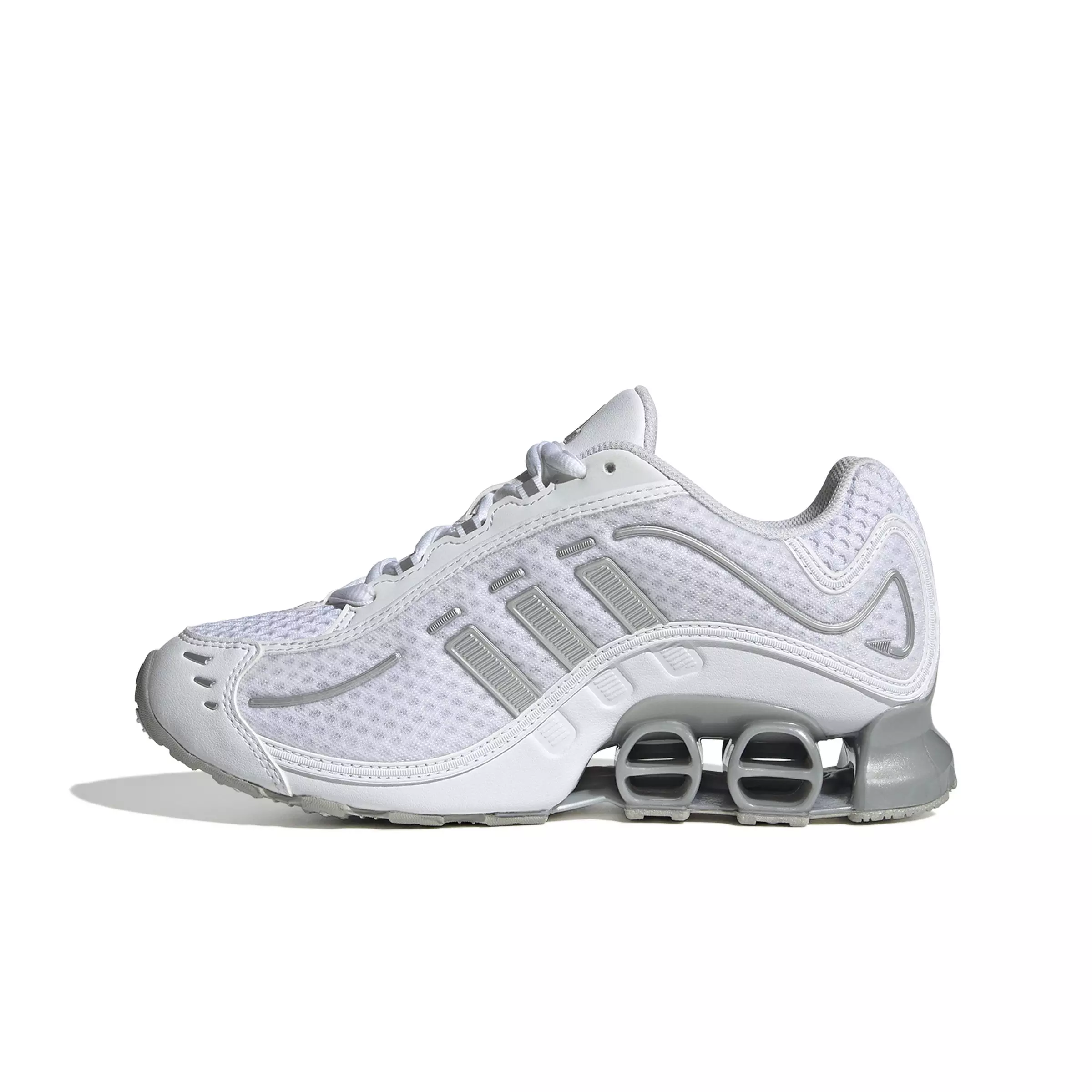 adidas Megaride O1 "Ftwr White/Silver Metallic" Women's Shoe - WHITE/SILVER