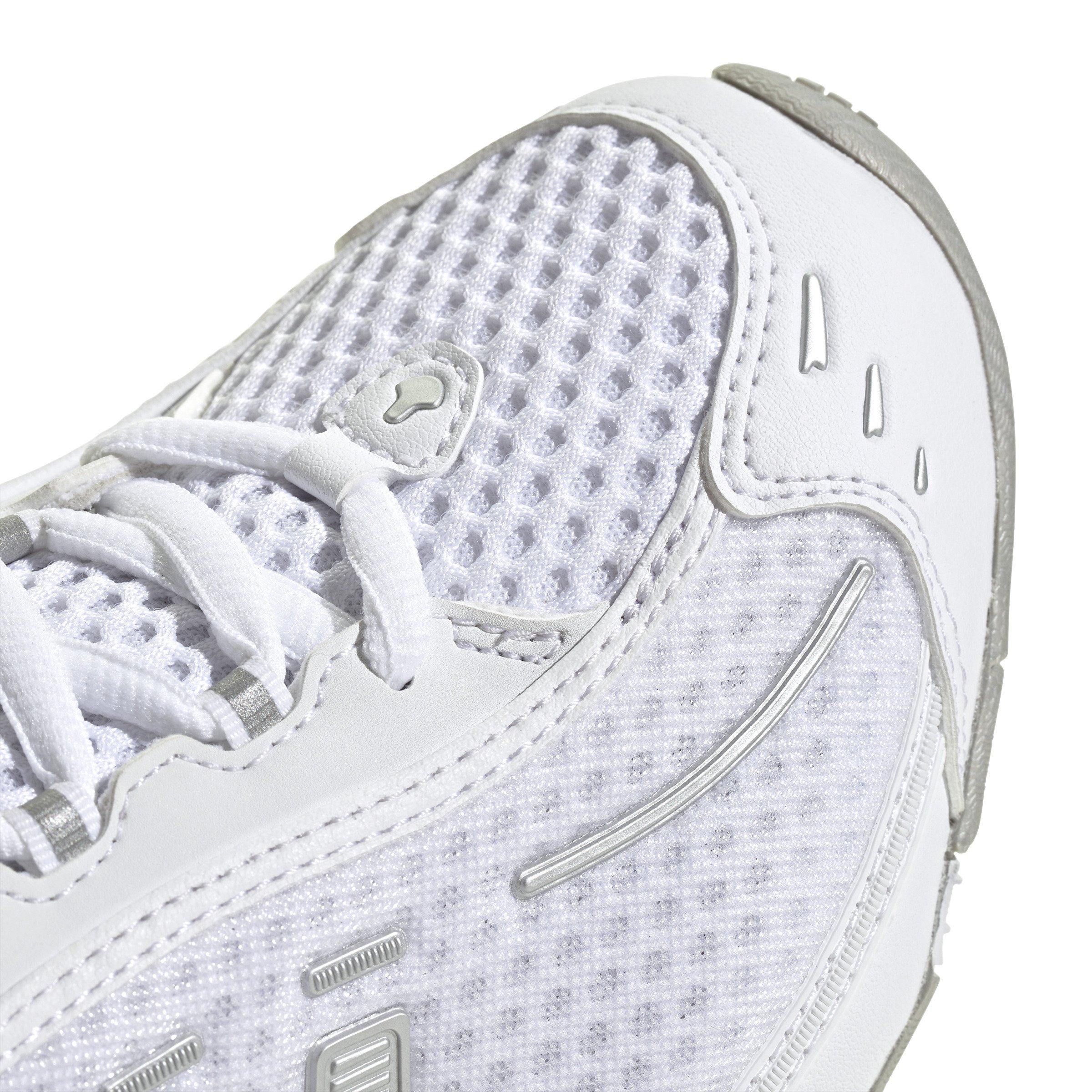 adidas Megaride O1 "Ftwr White/Silver Metallic" Women's Shoe - WHITE/SILVER Thumbnail View 5