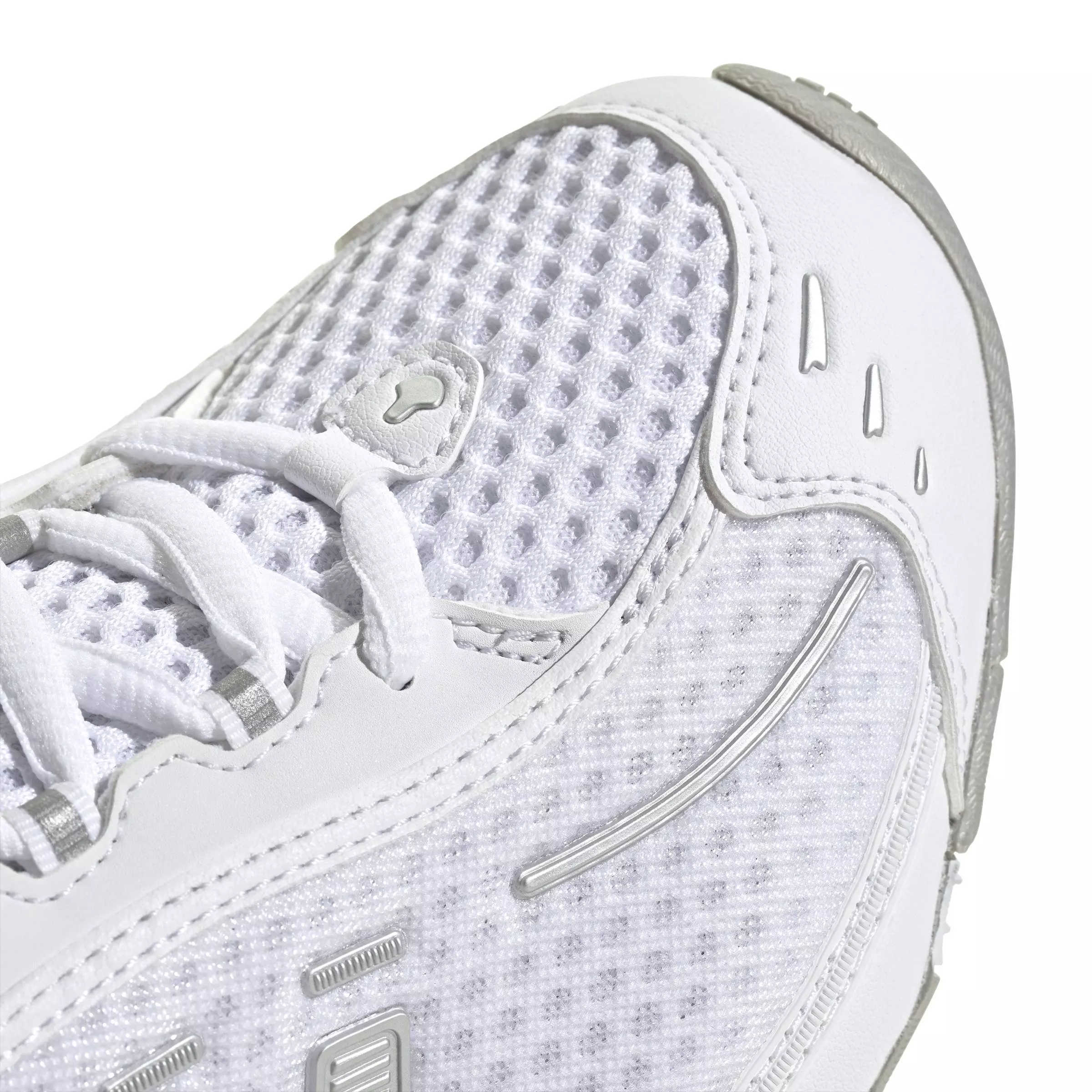 adidas Megaride O1 "Ftwr White/Silver Metallic" Women's Shoe - WHITE/SILVER