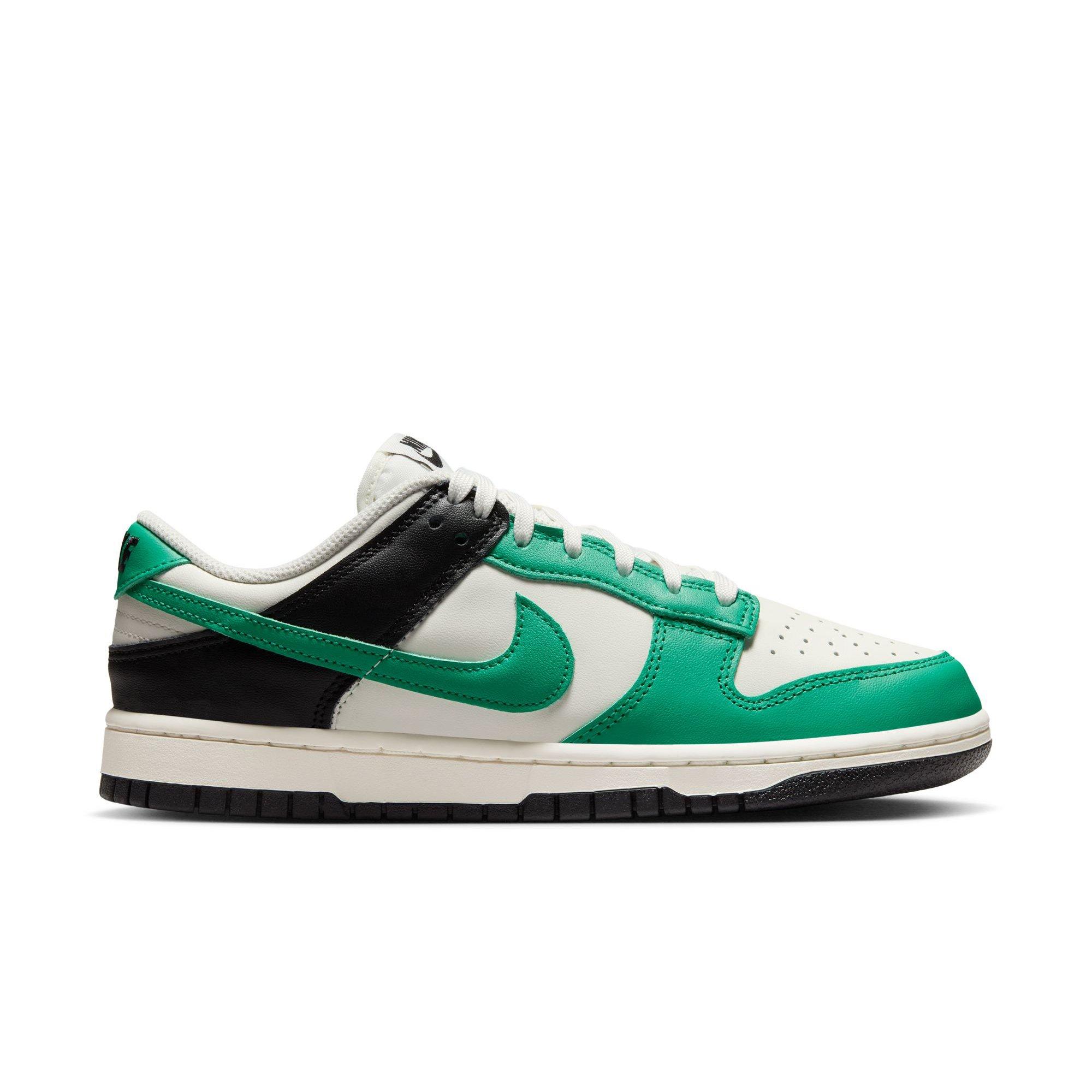 Nike Dunk Low "Sail/Stadium Green/Black" Women's Shoe - WHITE/GREEN
