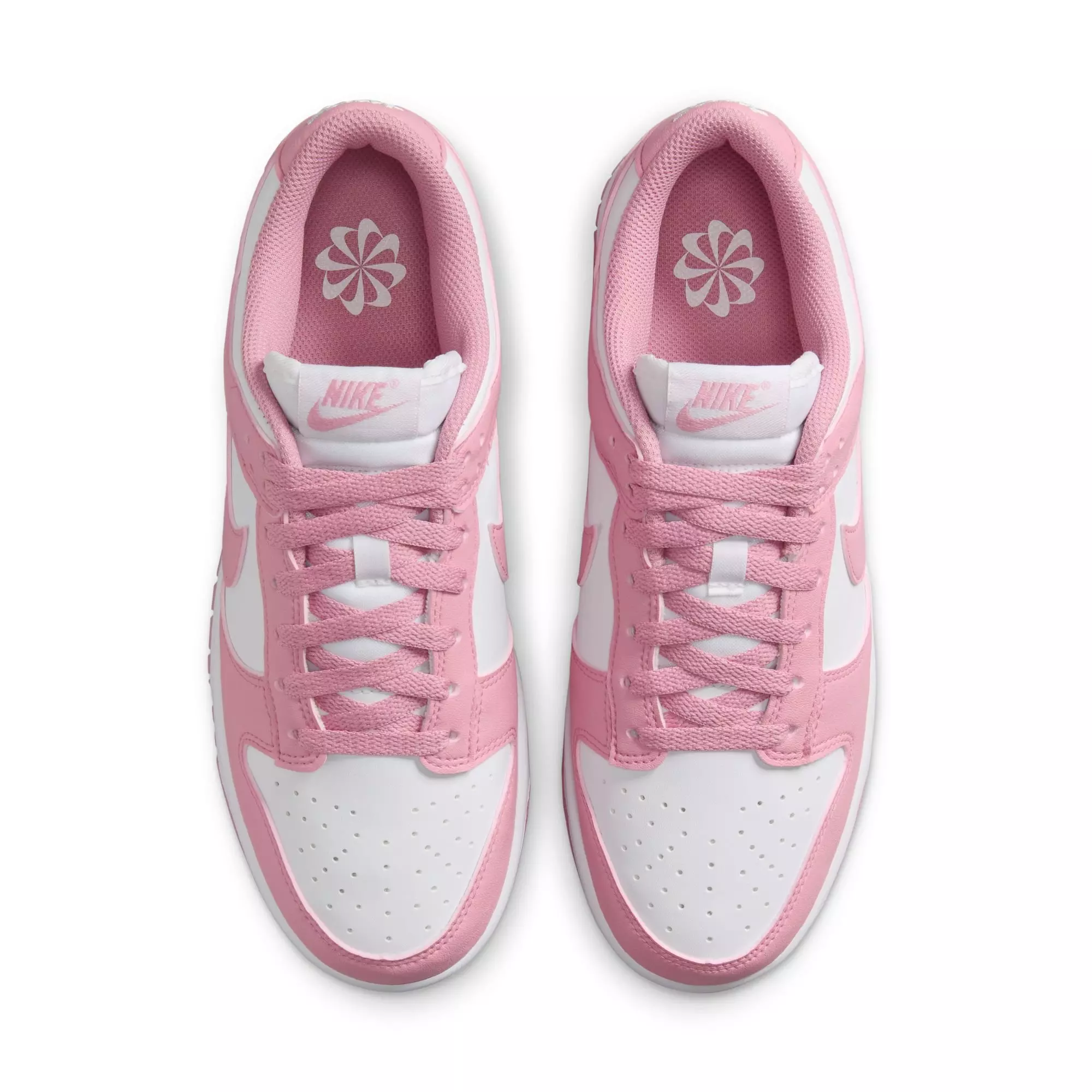 Nike Dunk Low "White/Elemental Pink" Women's Shoe - WHITE/PINK