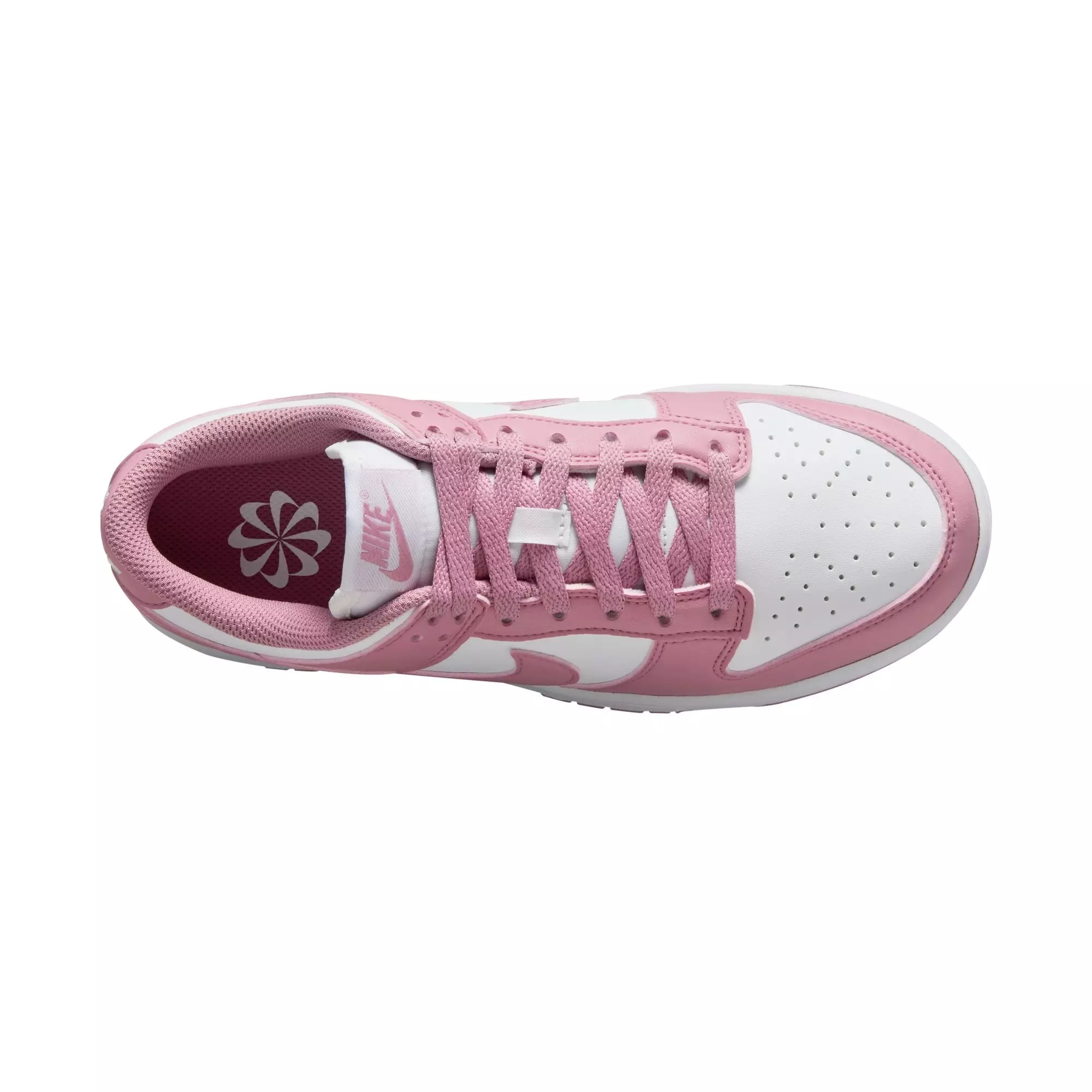 Nike Dunk Low "White/Elemental Pink" Women's Shoe - WHITE/PINK