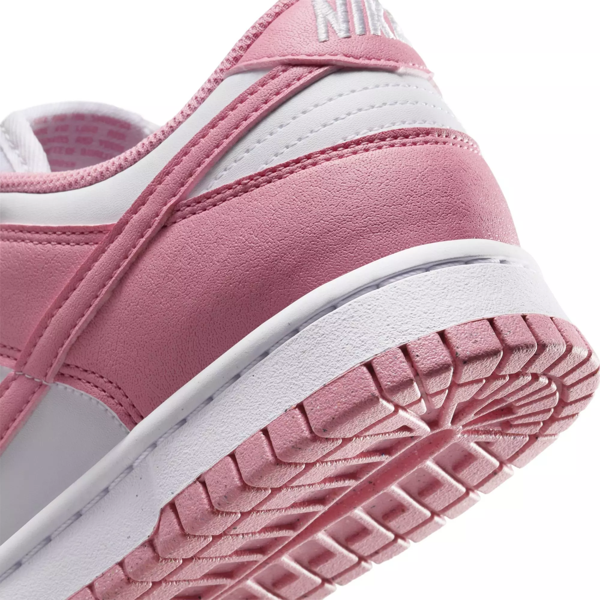 Nike Dunk Low "White/Elemental Pink" Women's Shoe - WHITE/PINK