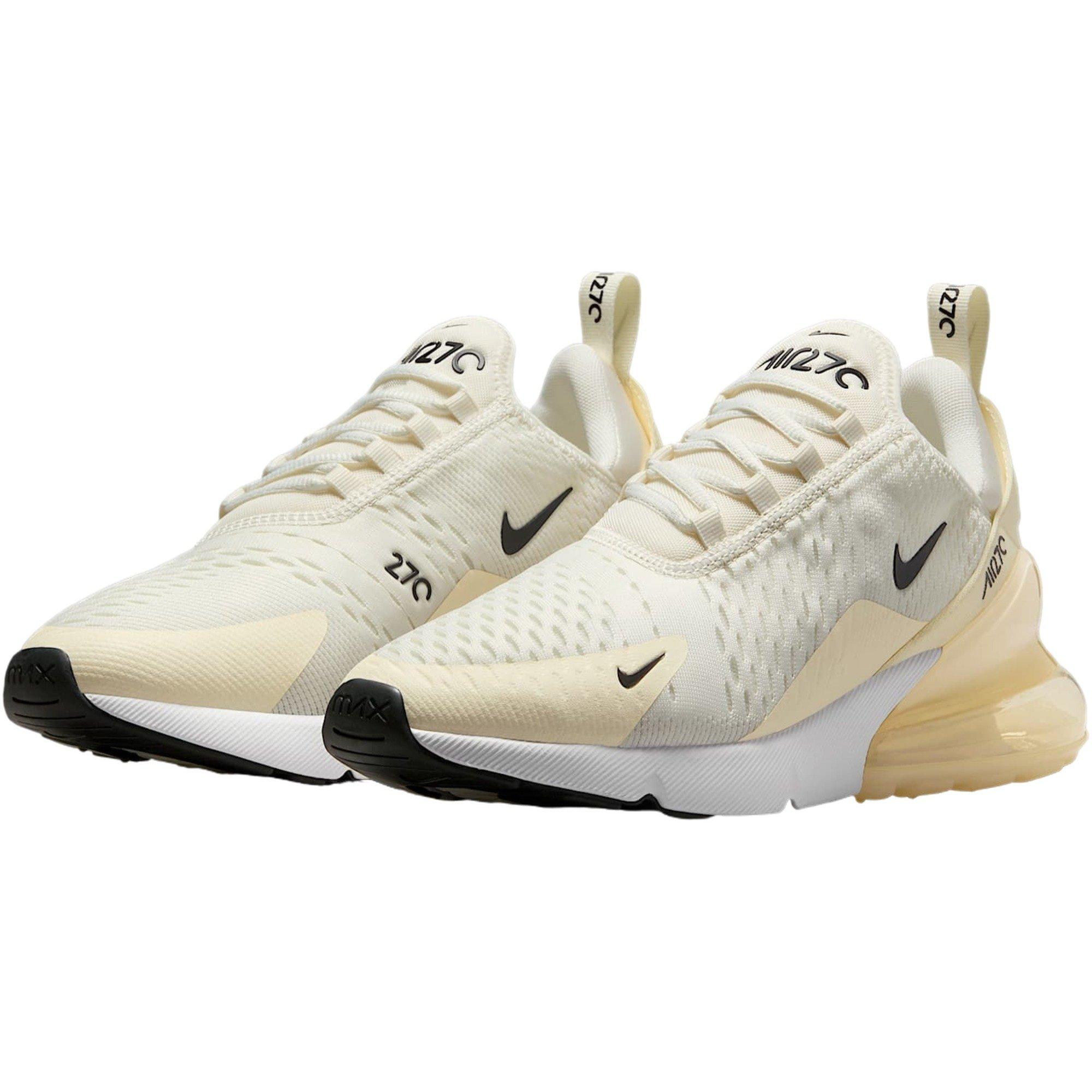 Nike Air Max 270 "Sail/Coconut Milk/Pale Ivory/Black" Women's Shoe - OFF-WHITE Thumbnail View 4