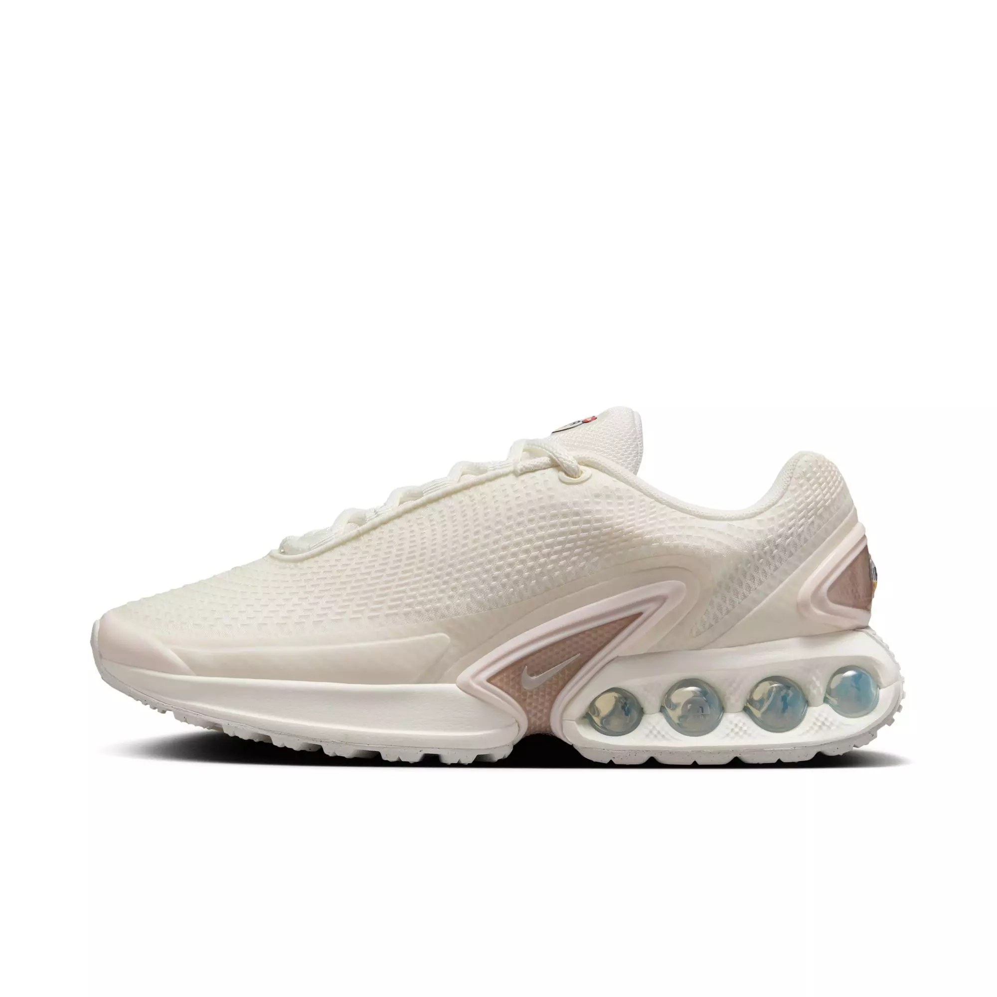 Nike Air Max Dn "Sail/Light Soft Pink/Fossil Stone" Women's Shoe - WHITE/PINK