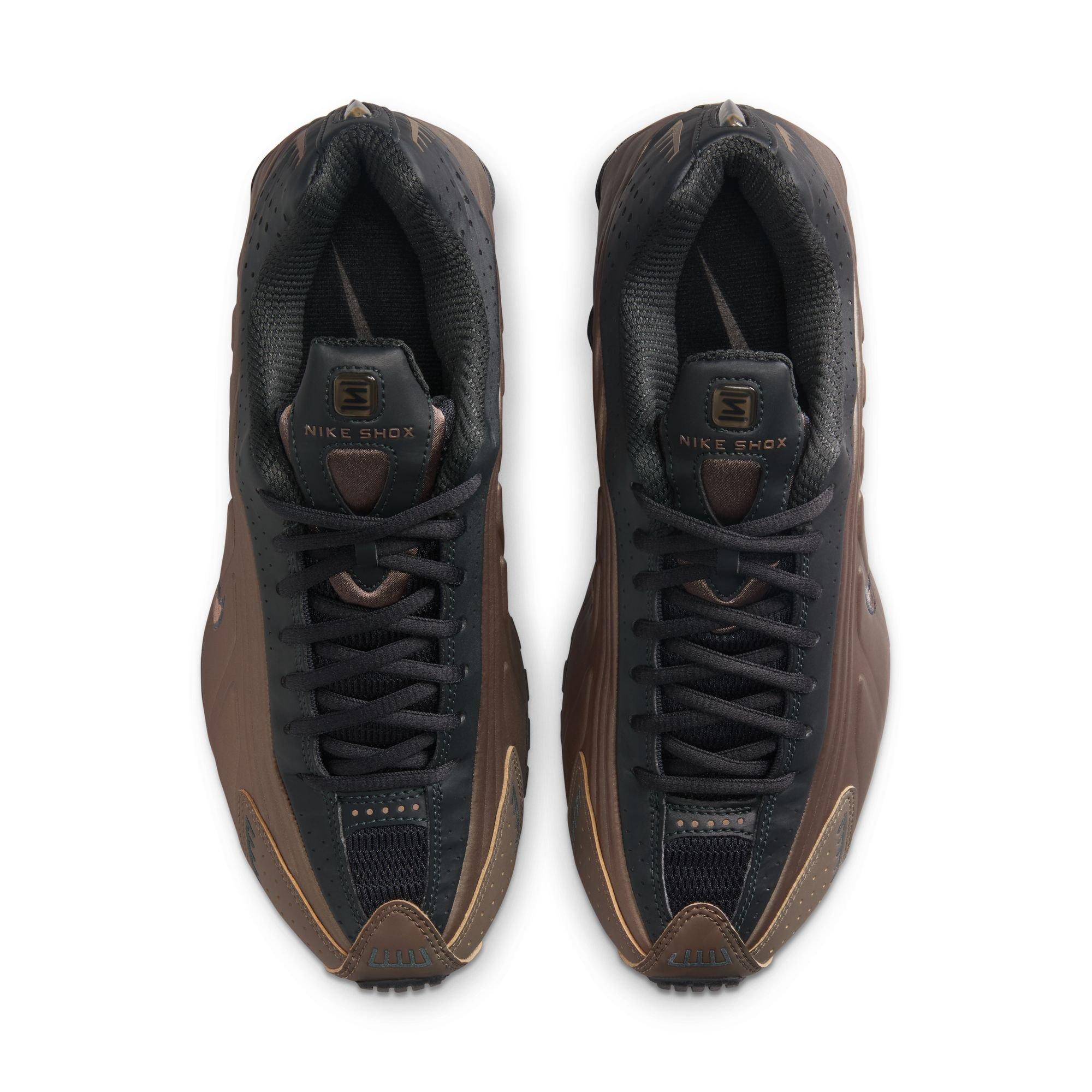 Nike Shox R4 "Off Noir/Ironstone" Women's Shoe - BLACK/GREY Thumbnail View 6