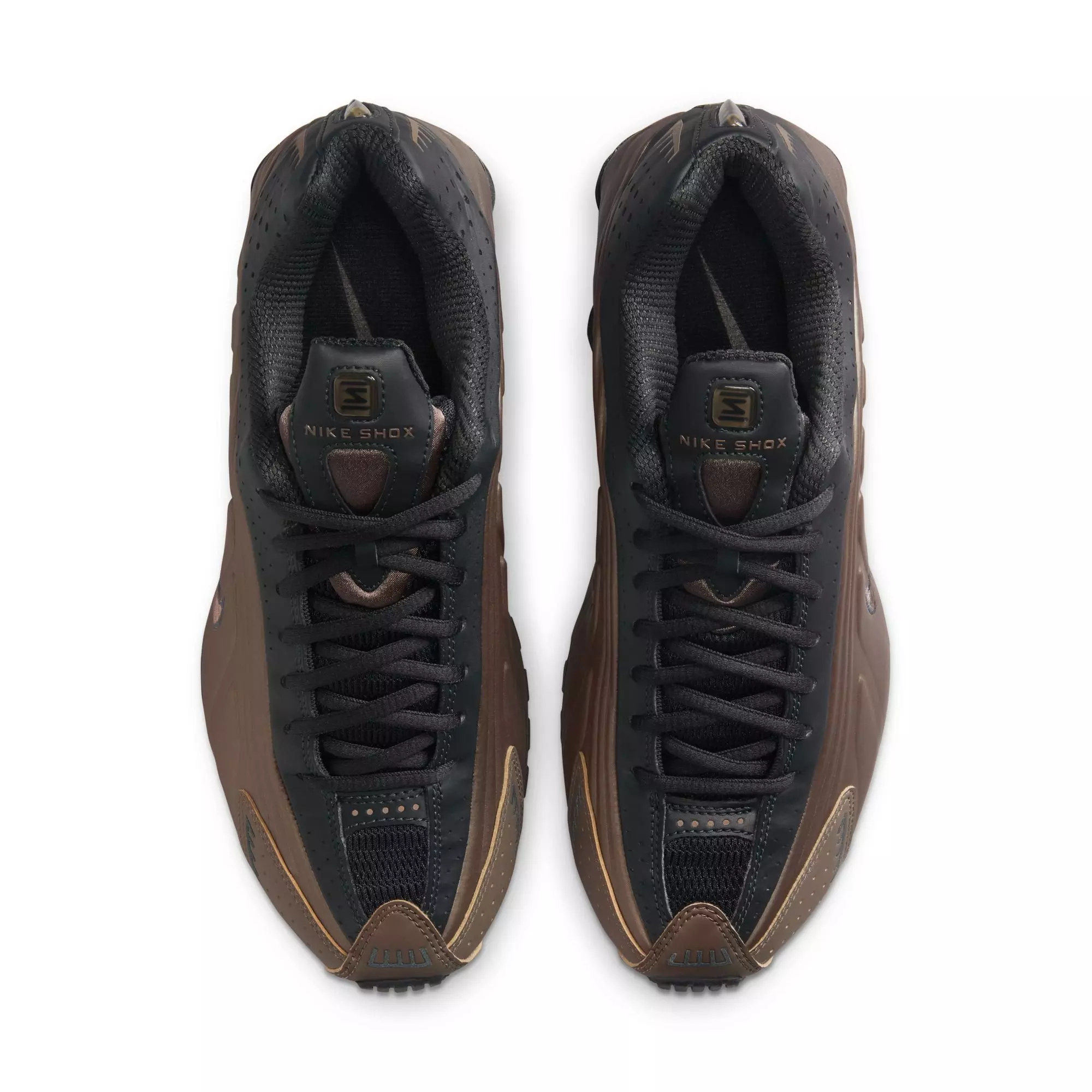 Nike Shox R4 "Off Noir/Ironstone" Women's Shoe - BLACK/GREY