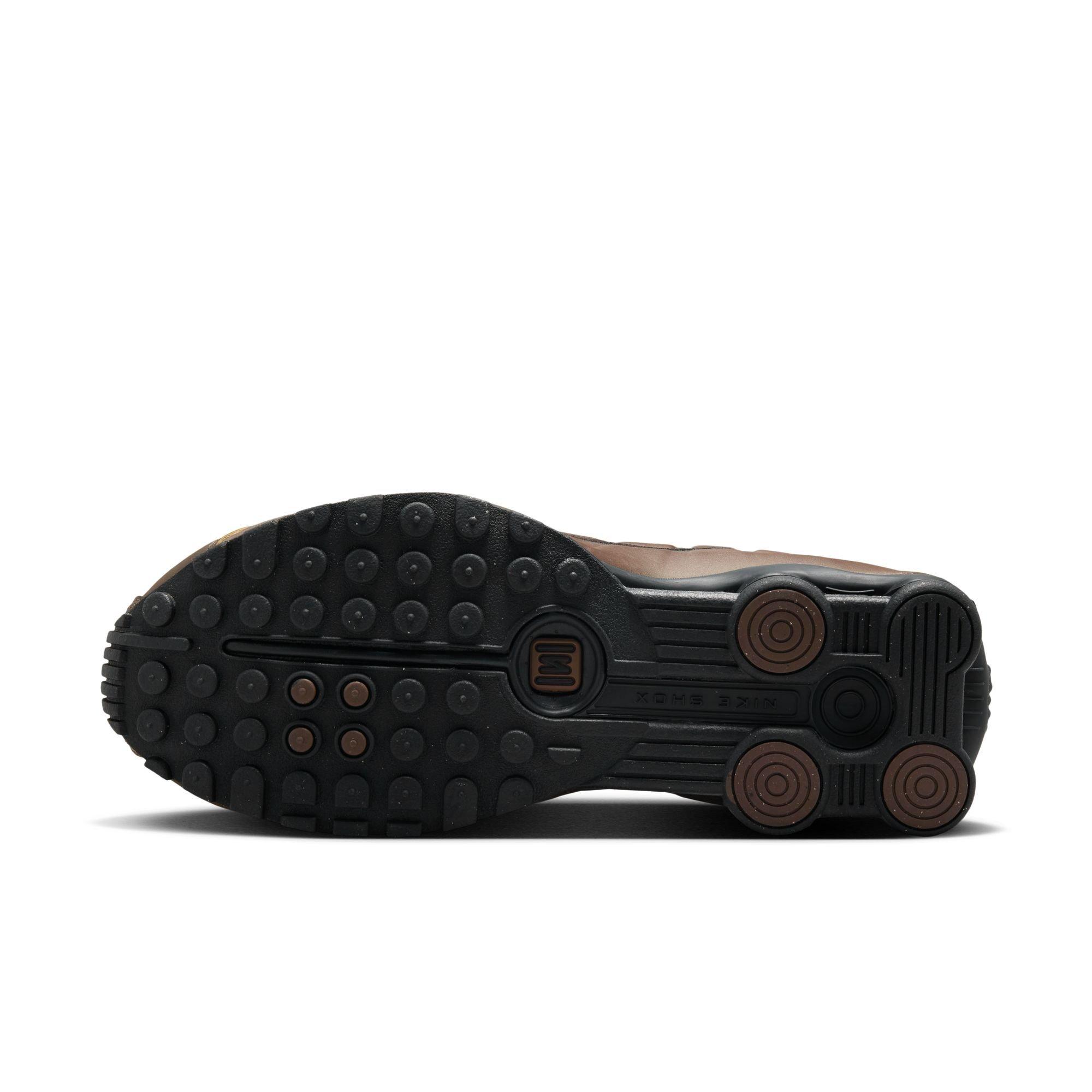 Nike Shox R4 "Off Noir/Ironstone" Women's Shoe - BLACK/GREY Thumbnail View 9