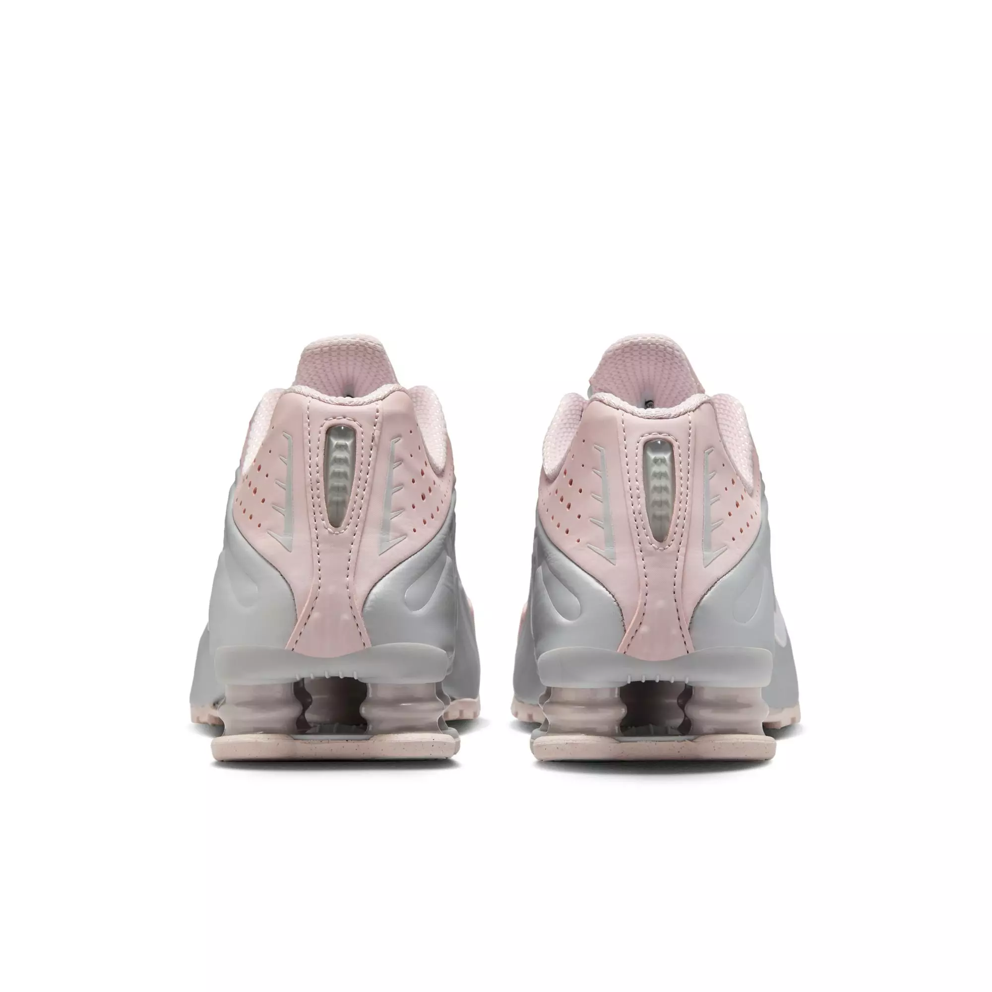Nike Shox R4 "Barely Rose/Mtlc Platinum" Women's Shoe - ROSE
