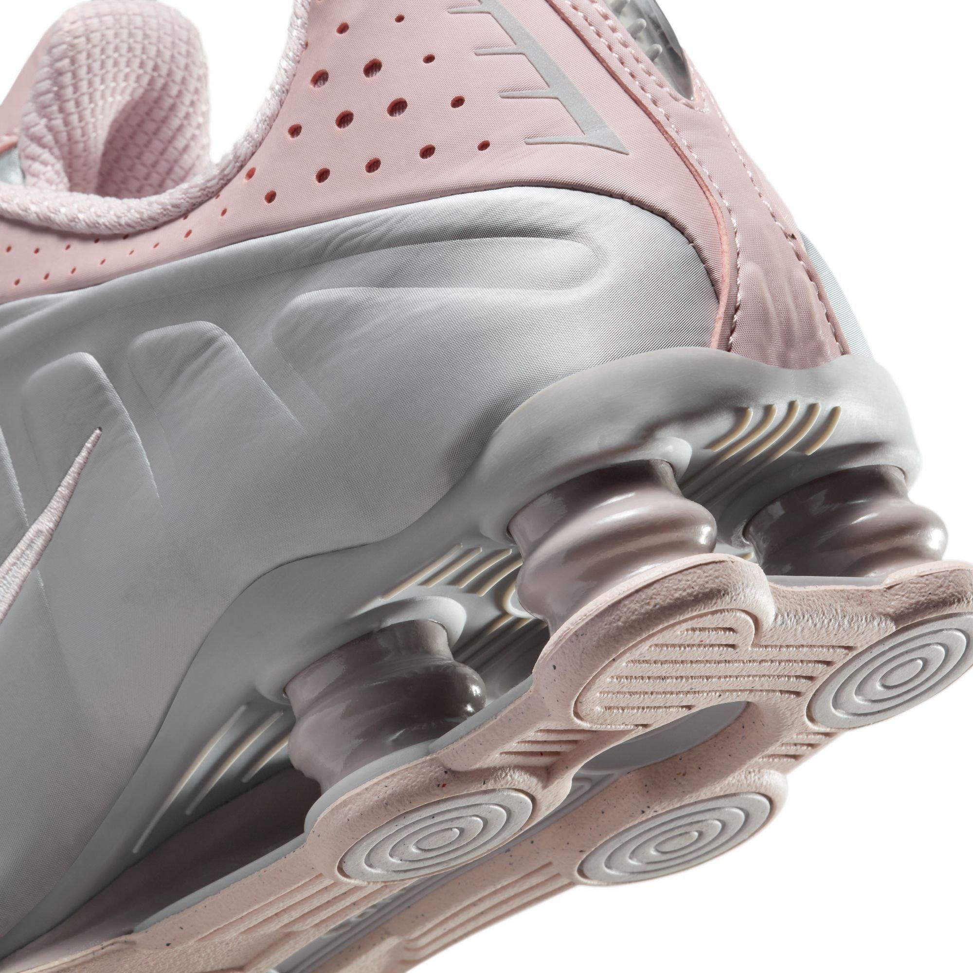 Nike Shox R4 "Barely Rose/Mtlc Platinum" Women's Shoe - ROSE Thumbnail View 11