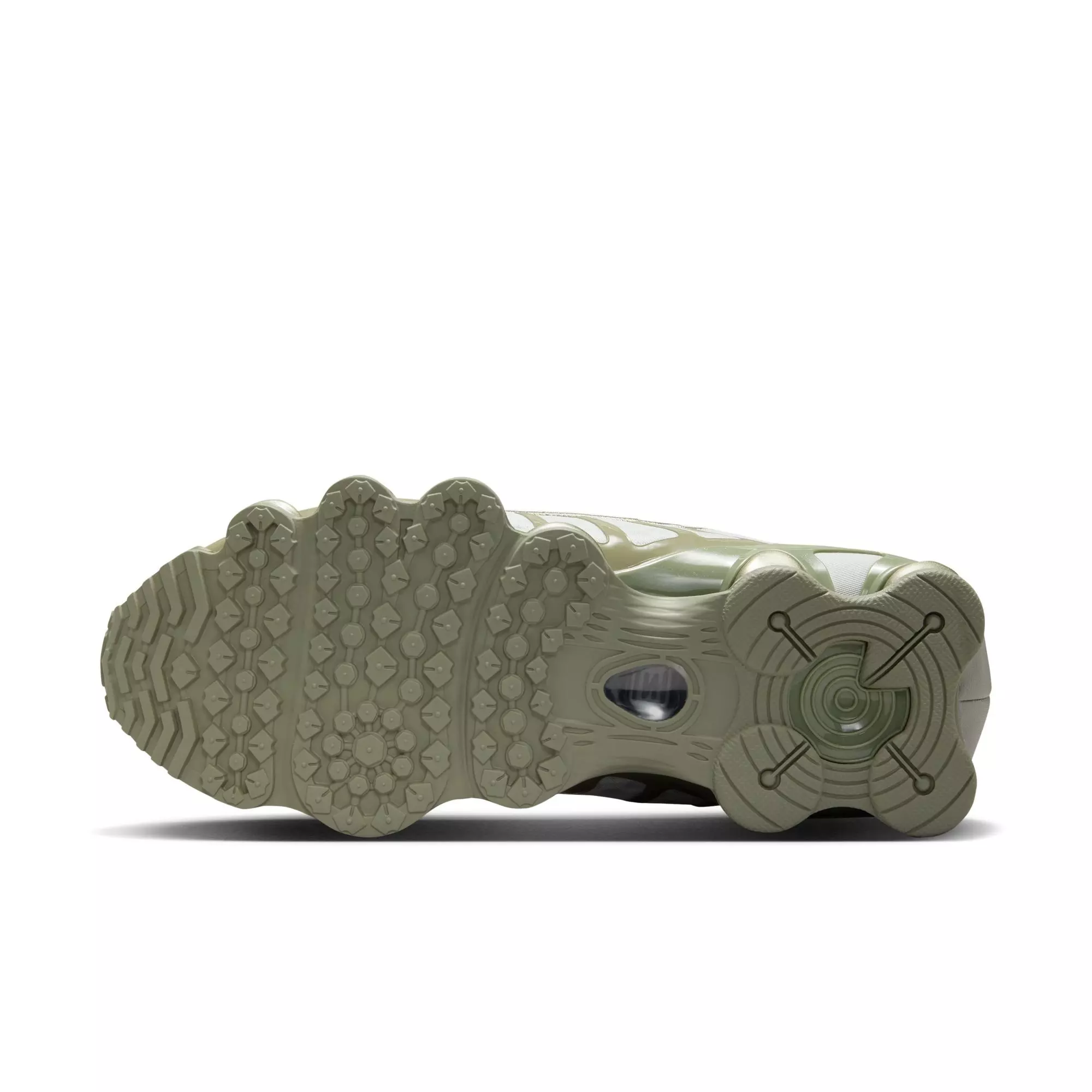 Nike Shox TL "Light Silver/White/Light Army" Women's Shoe - SILVER/GREEN