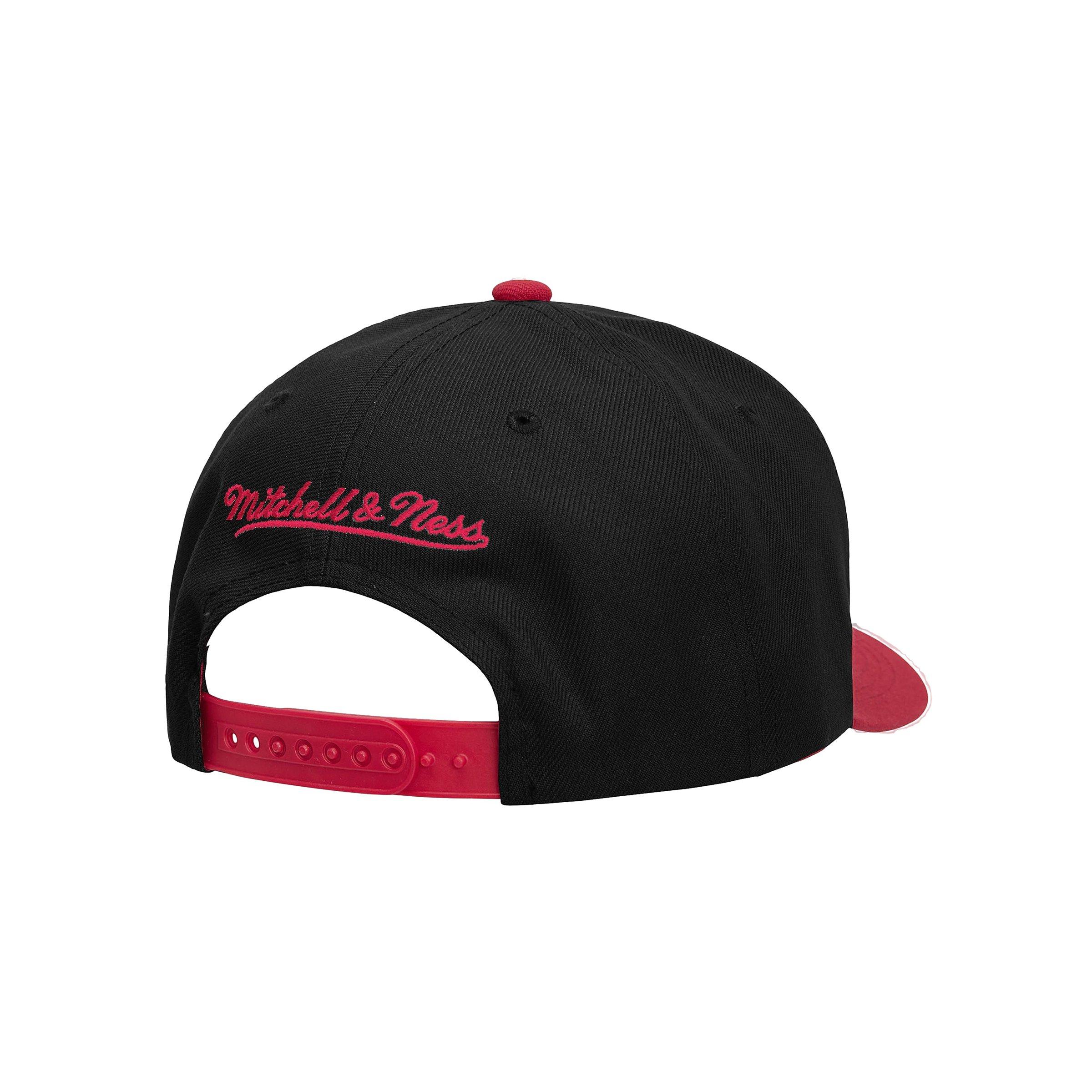 Mitchell & Ness Cincinnati Reds MLB Script Pro Snapback-Black/Red - BLACK Thumbnail View 2