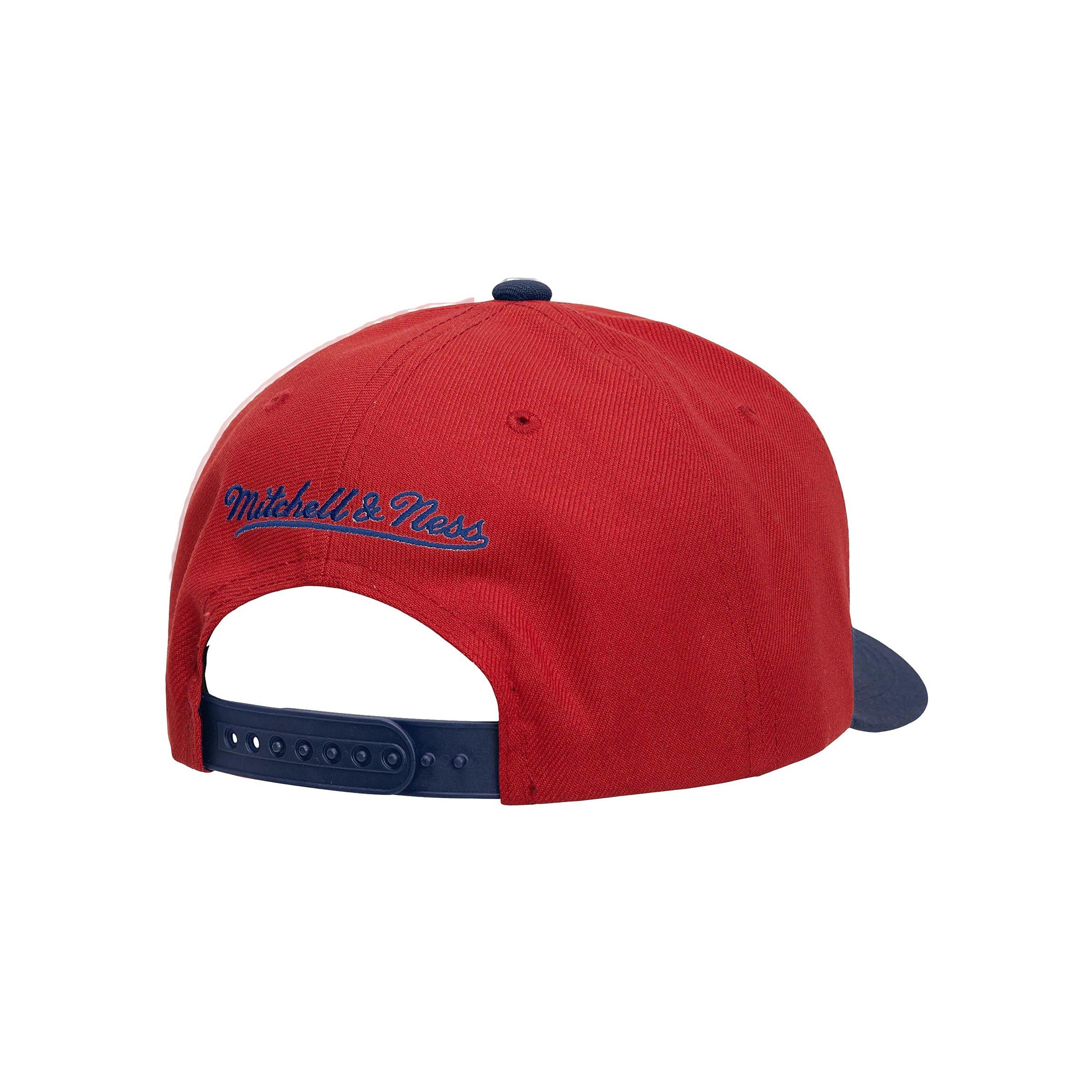 Mitchell & Ness St. Louis Cardinals MLB Script Cooperstown Collection Snapback-Red/Navy