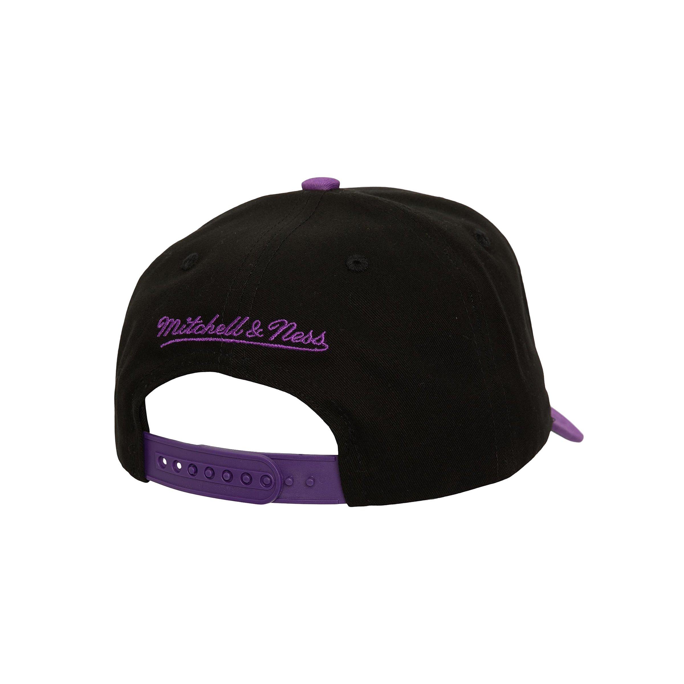 Mitchell & Ness Arizona Diamondbacks Edly Script Cooperstown Collection Pro Snapback-Black/Purple - BLACK Thumbnail View 2
