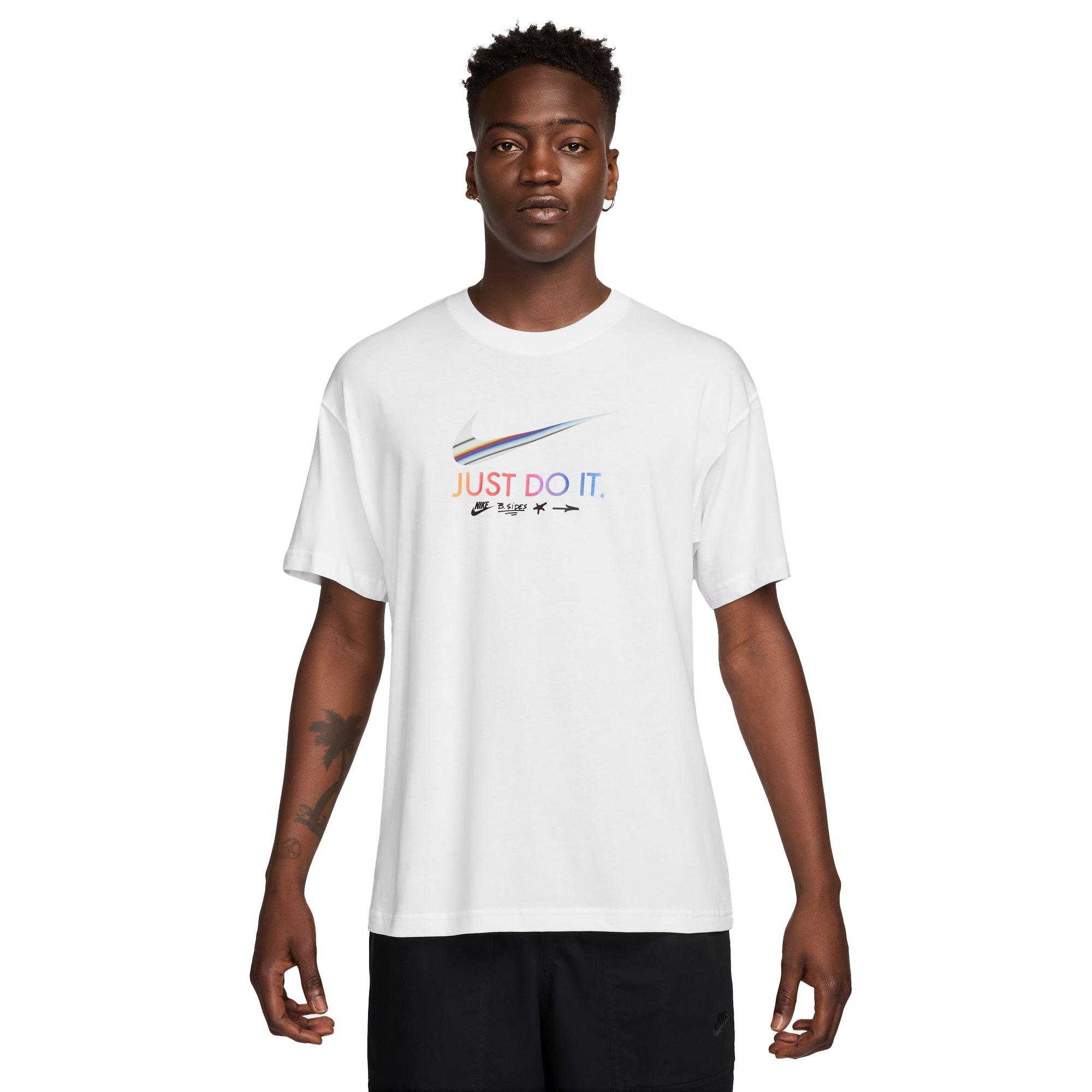 Nike Men's Sportswear M90 Mixtape Tee - White - WHITE Thumbnail View 1