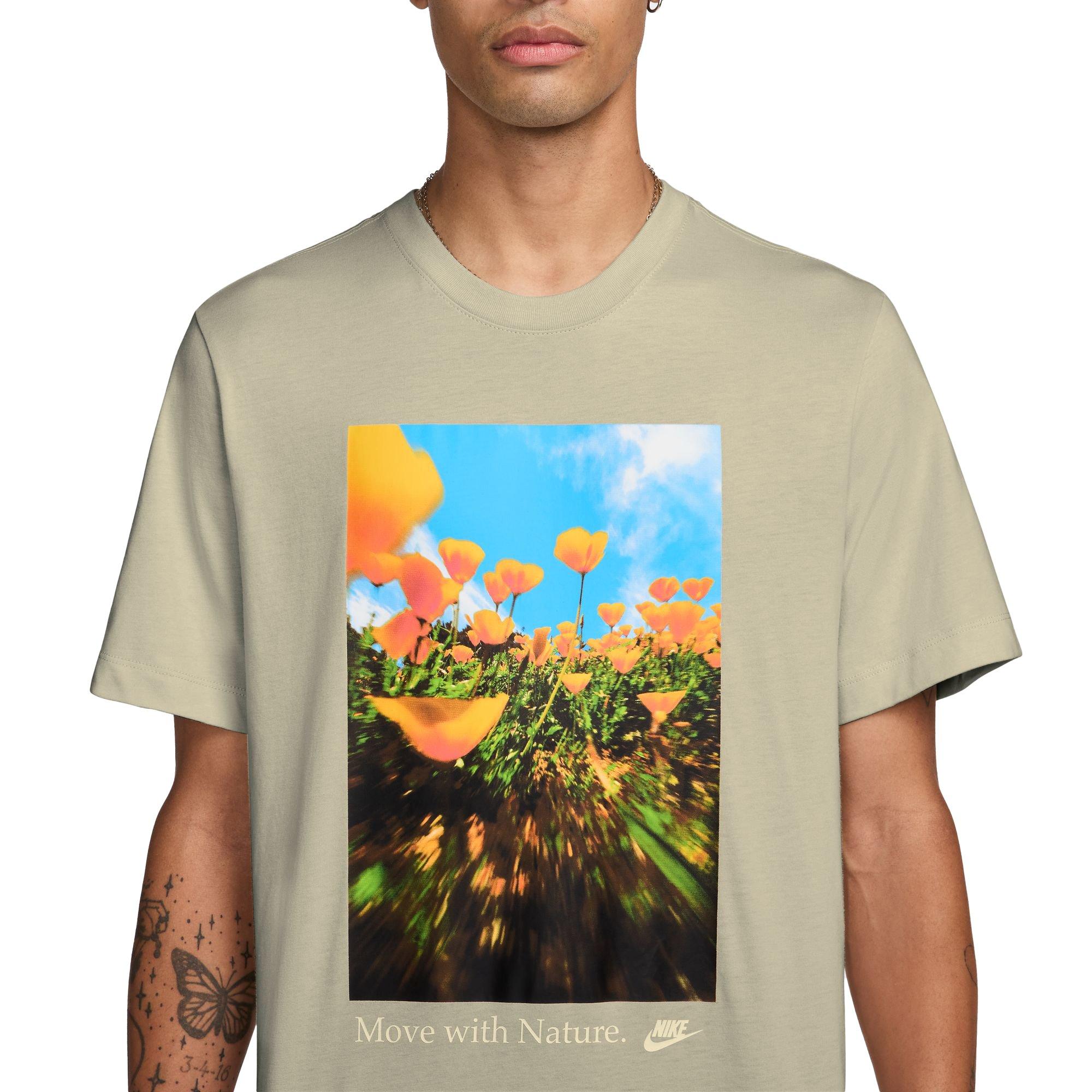 Nike Men's Sportswear Graphic Tee - Brown - BROWN Thumbnail View 3