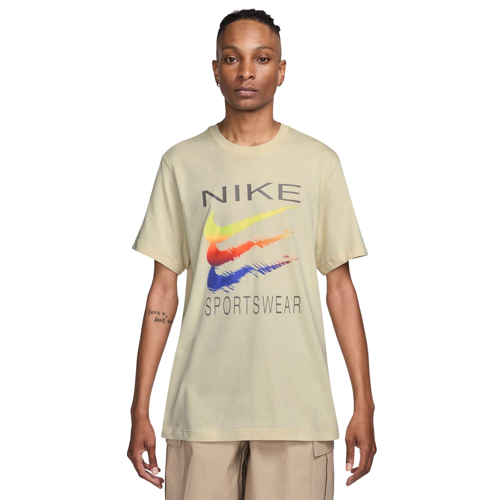 Nike Men's Sportswear Tee - Brown - BROWN Thumbnail View 1