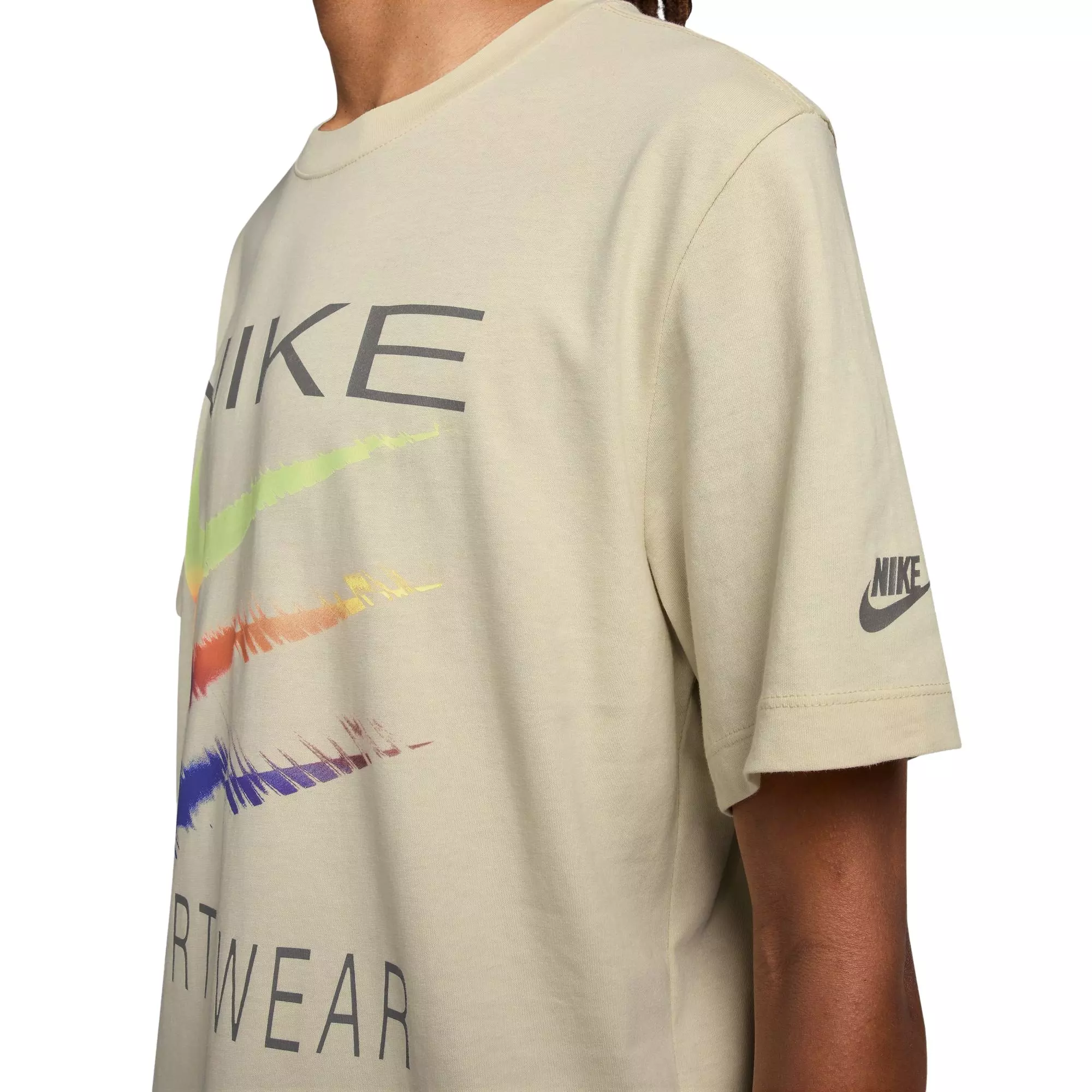 Nike Men's Sportswear Tee-Brown - BROWN